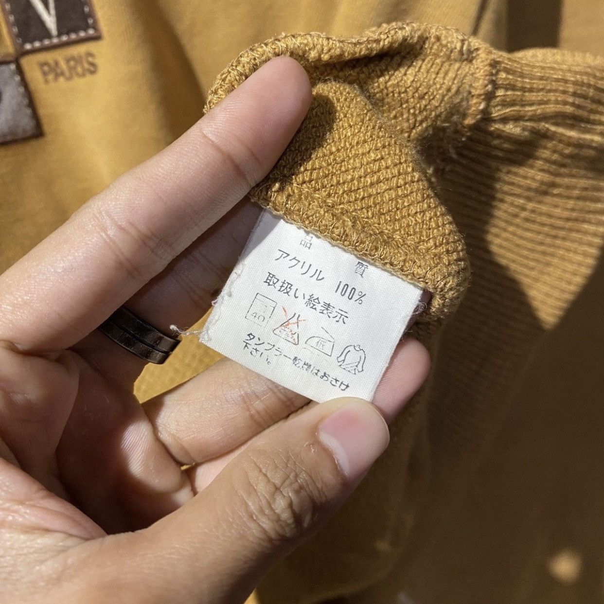 Valentino × Vintage Vintage Claudio Valentino sweatshirt Size US L / EU 52-54 / 3 - 8 Thumbnail