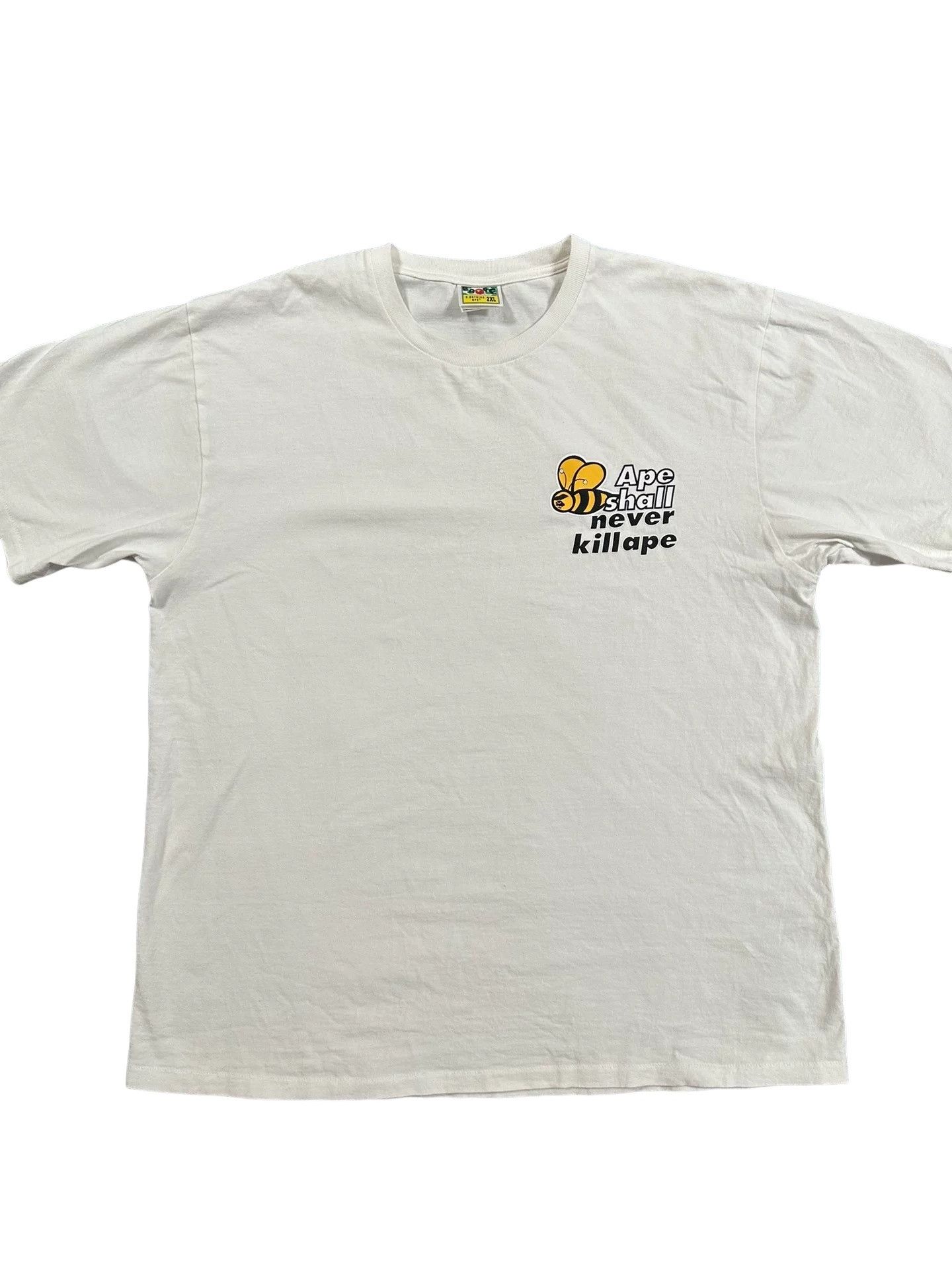Bape Bape Bee Graphic T-Shirt XXL Size US XXL / EU 58 / 5 - 1 Thumbnail