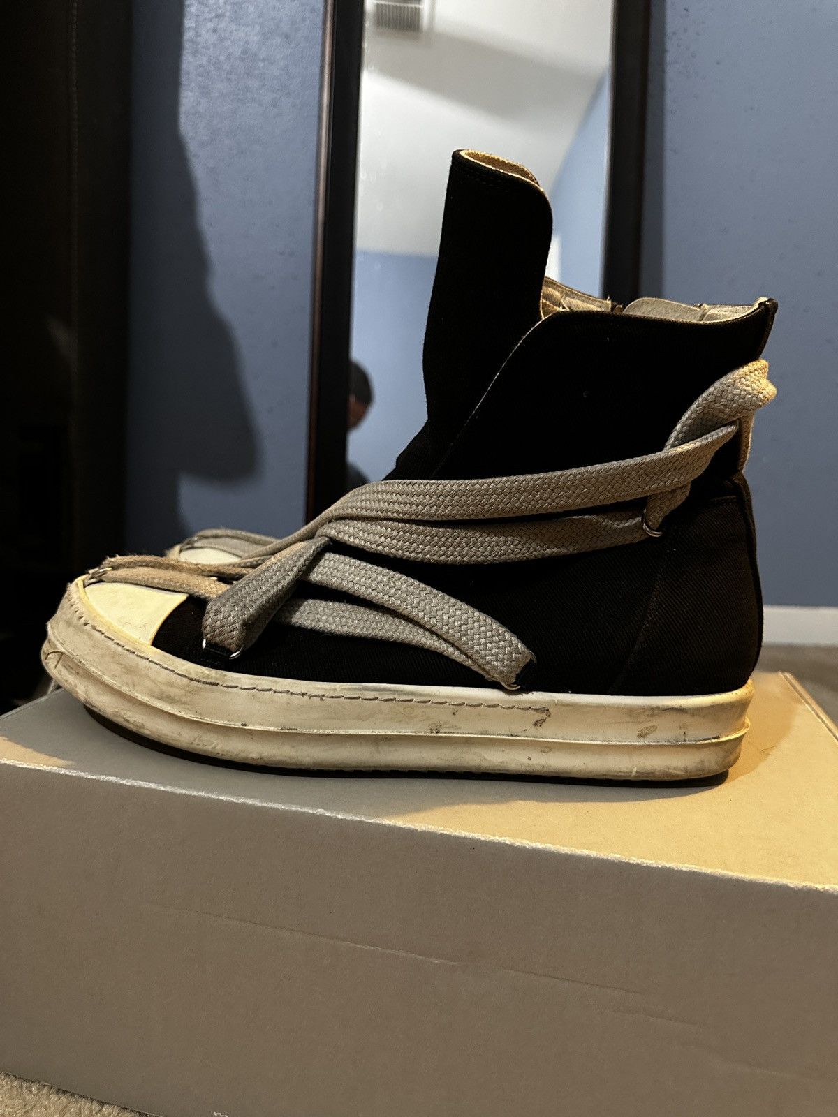 Rick Owens Rick Owens DRKSHDW Hexa High Size US 10 / EU 43 - 3 Thumbnail