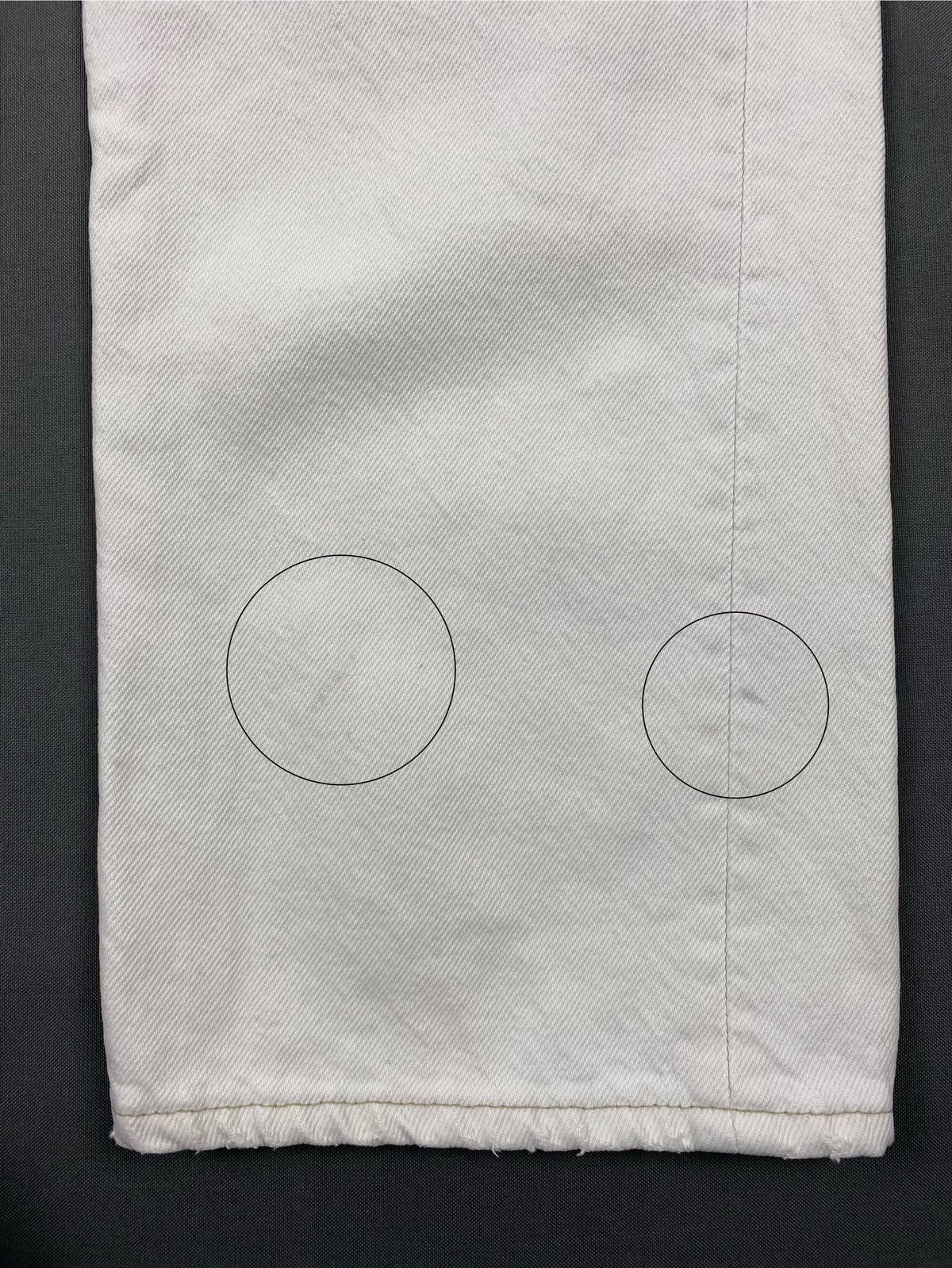 Levi's 1990’s Vintage Levi’s 501 USA Made White Denim Pants 32X32 Size US 31 - 10 Thumbnail