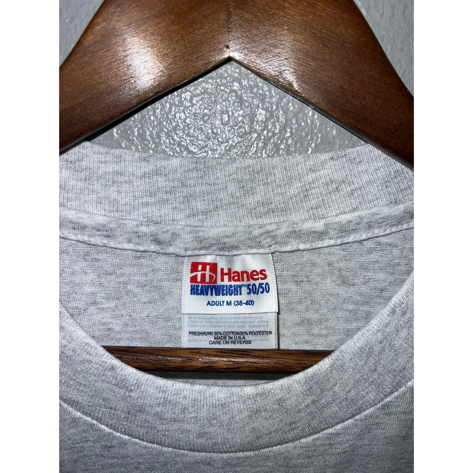 Hanes Vintage Legends Casino Shirt Long Branch Gray Hanes 90s M Size US M / EU 48-50 / 2 - 5 Thumbnail
