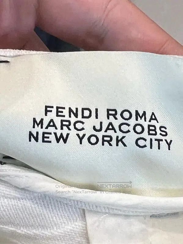 Fendi Fendi White Cotton Women's Jeans . Size 28" / US 6 / IT 42 - 5 Thumbnail