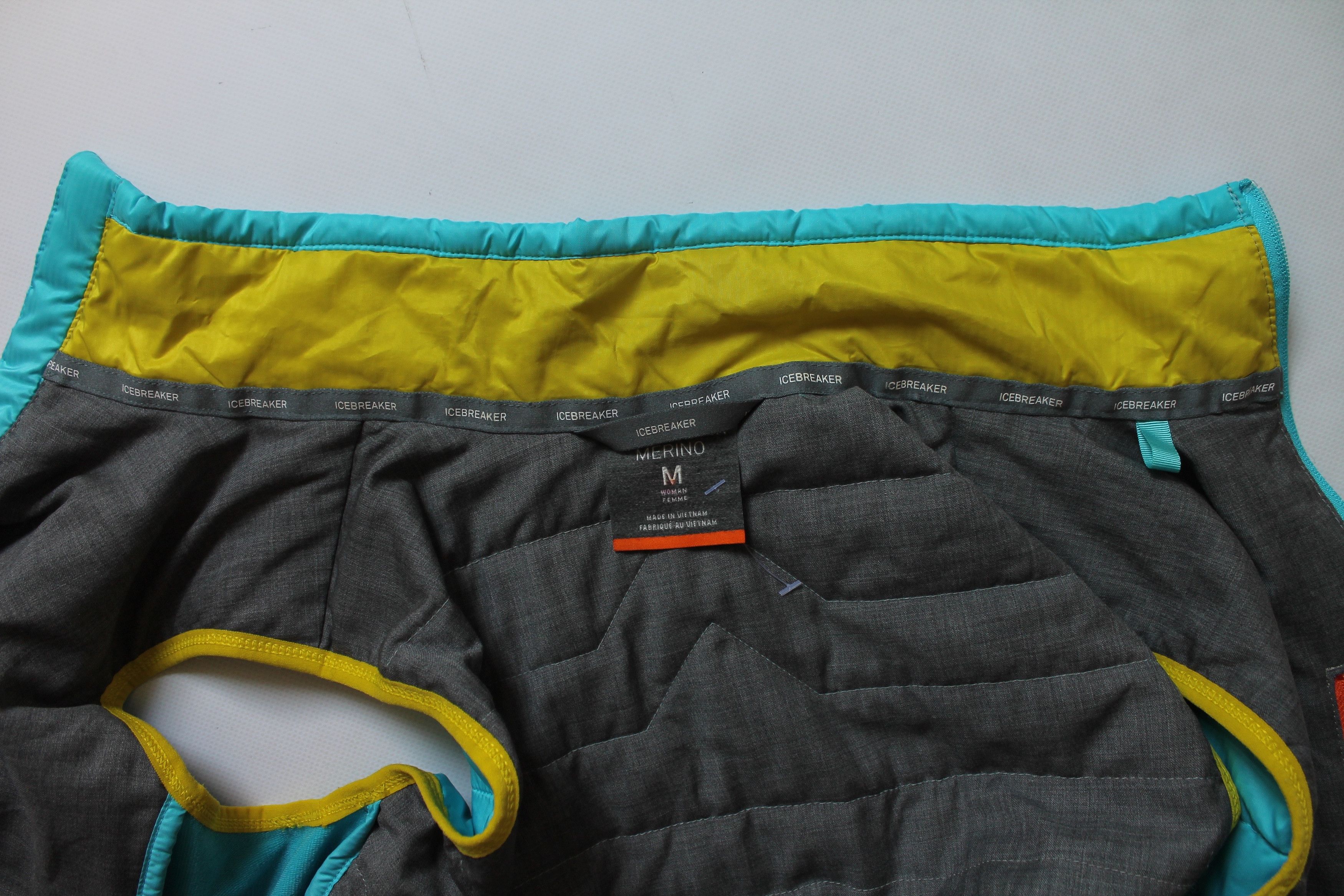 Icebreaker ICEBREAKER MerinoLoft Helix Hybrid Quilted Vest Gilet Size M / US 6-8 / IT 42-44 - 16 Thumbnail