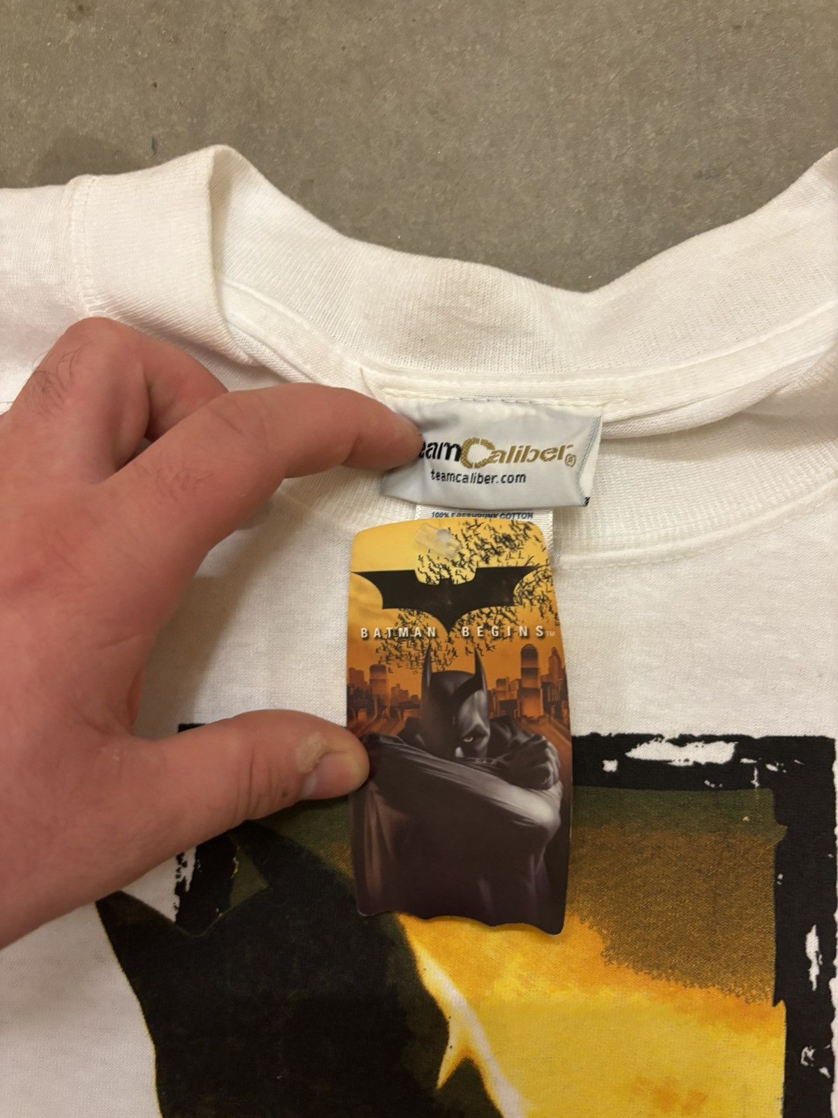 Chase Authentics BATMAN BEGINS VINTAGE RACING SHIRT Size US XXL / EU 58 / 5 - 4 Thumbnail