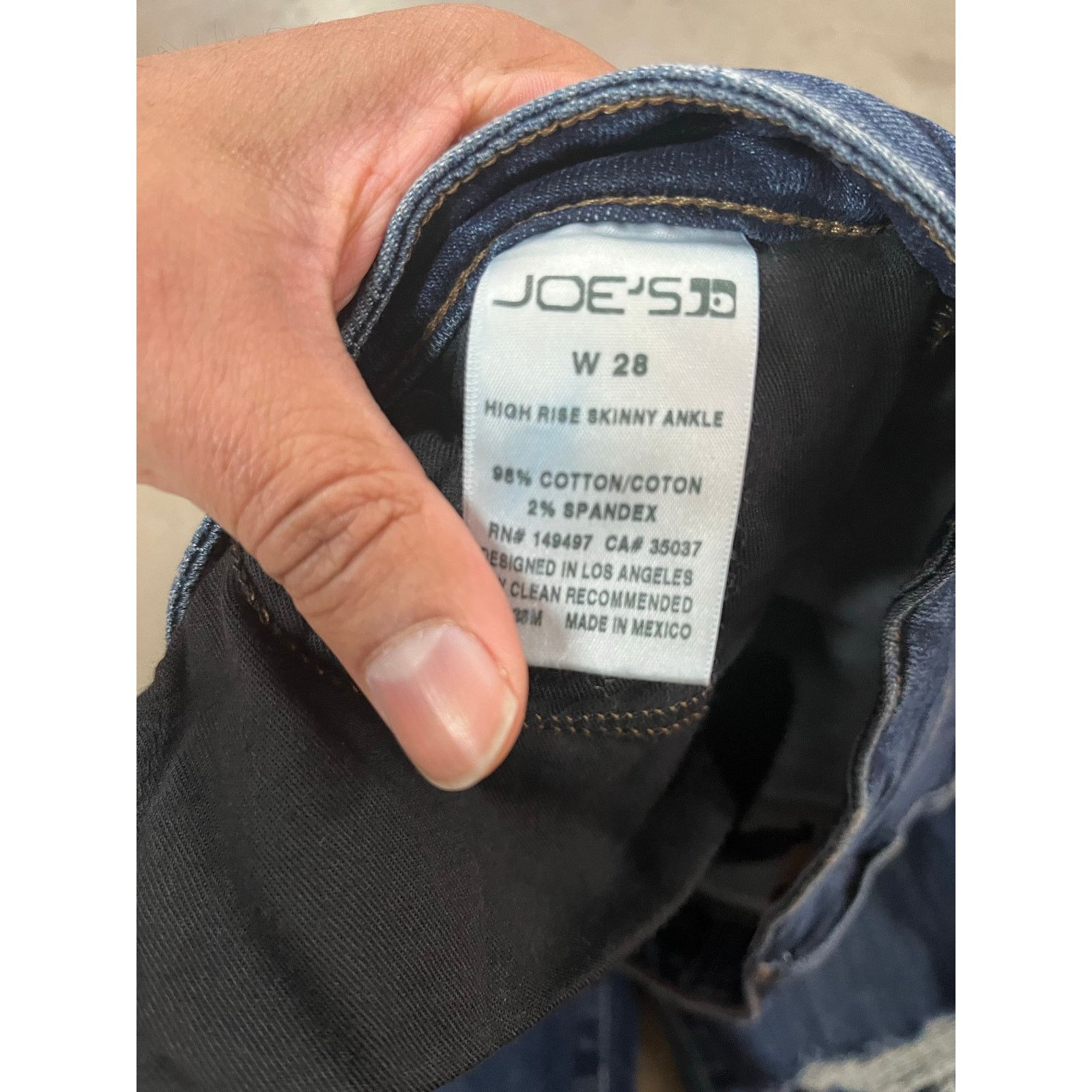 Joe's Joe’s Jeans - HIGH RISE SKINNY ANKLE / W 28/ blue Size 28" / US 6 / IT 42 - 6 Thumbnail