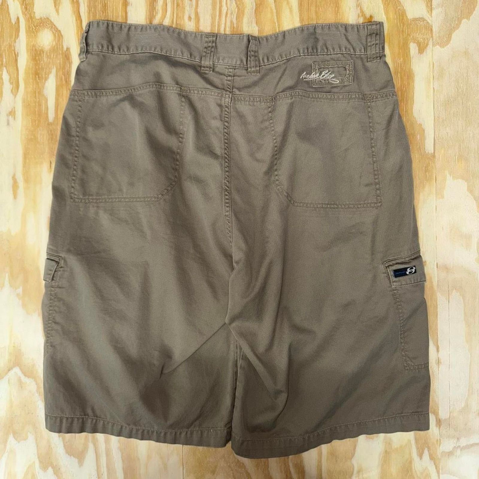 Anchor Blue Vintage y2k anchor blue surf skate carpenter cargo shorts Size US 38 / EU 54 - 1 Thumbnail