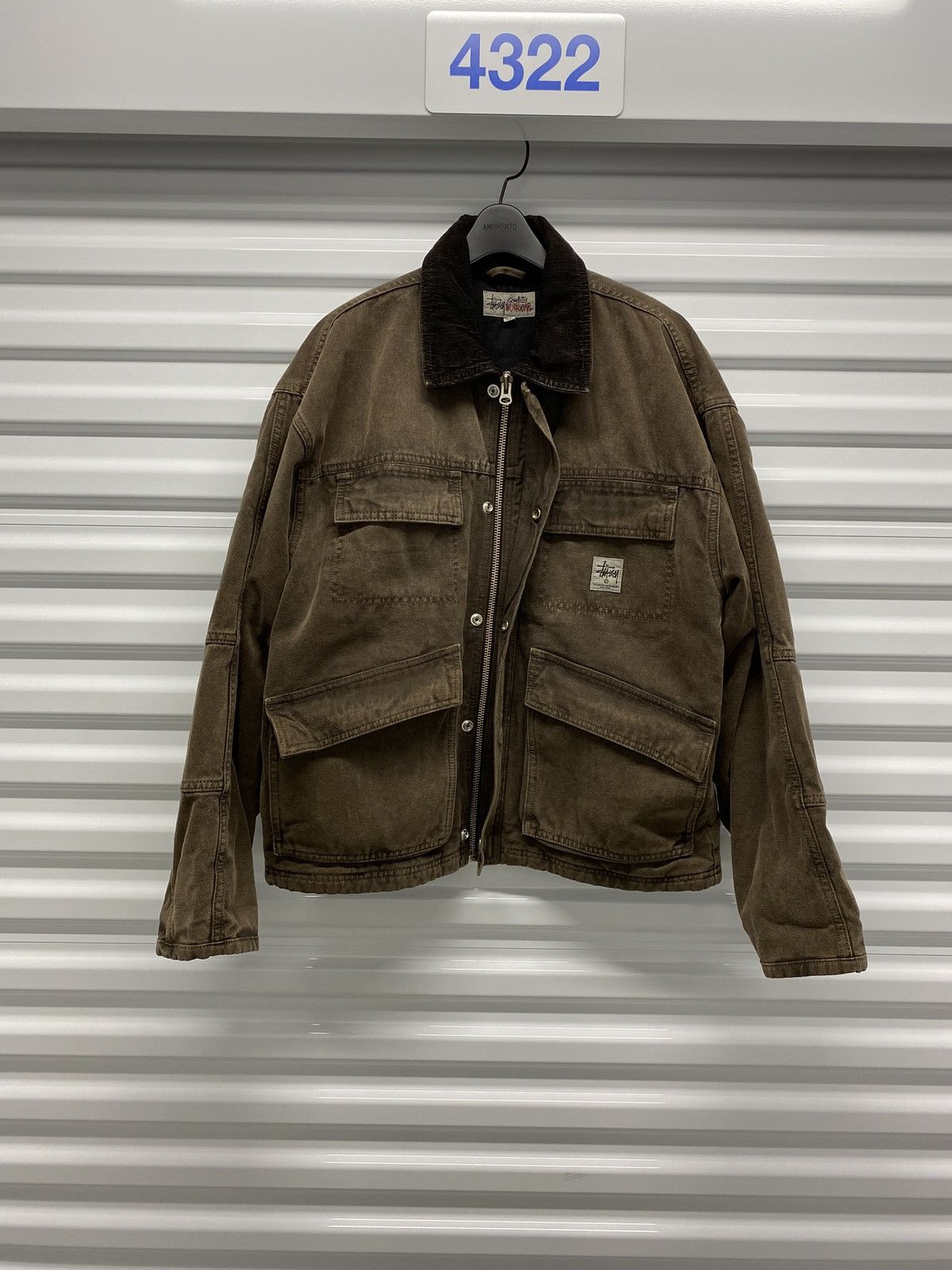 Stussy Stussy Washed Canvas Shop Jacket Washed Brown - Small Size US S / EU 44-46 / 1 - 10 Thumbnail