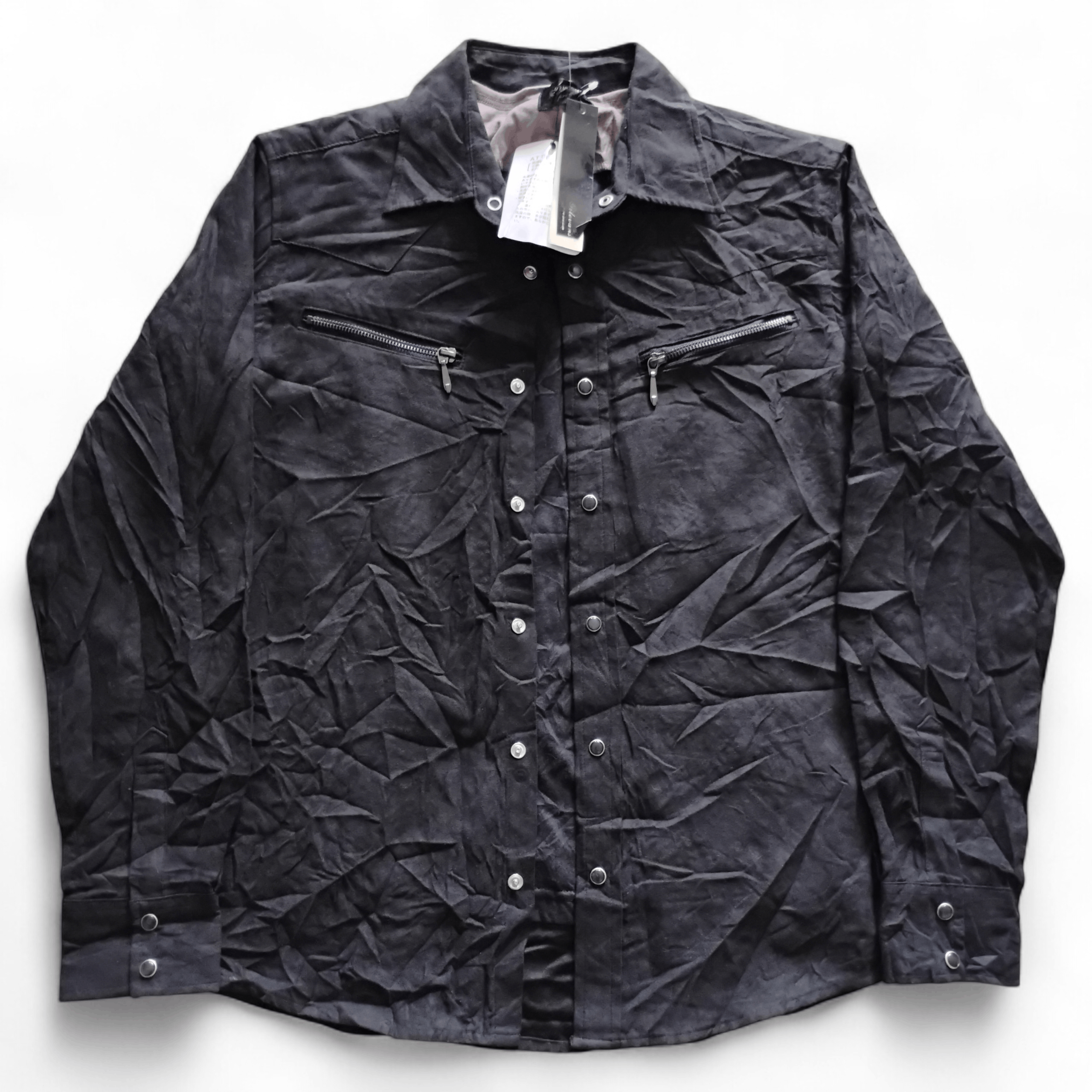 Japanese Brand BPN Black Peace Now Ruffle Shirt | Grailed