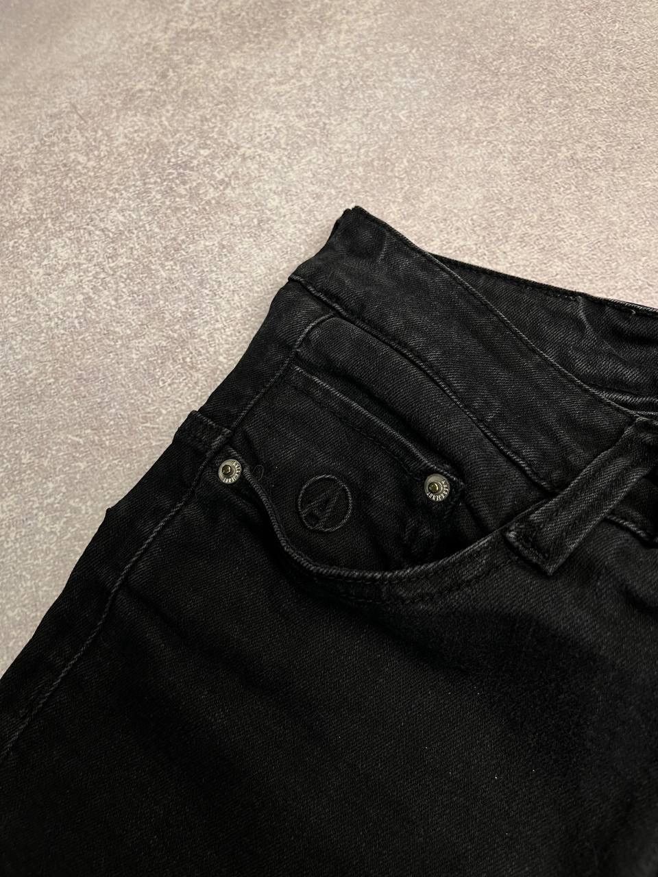 Anerkjendt × Japanese Brand × Vintage Vintage Anerkjendt Black Denim Pants Y2K 32 Size US 32 / EU 48 - 5 Thumbnail