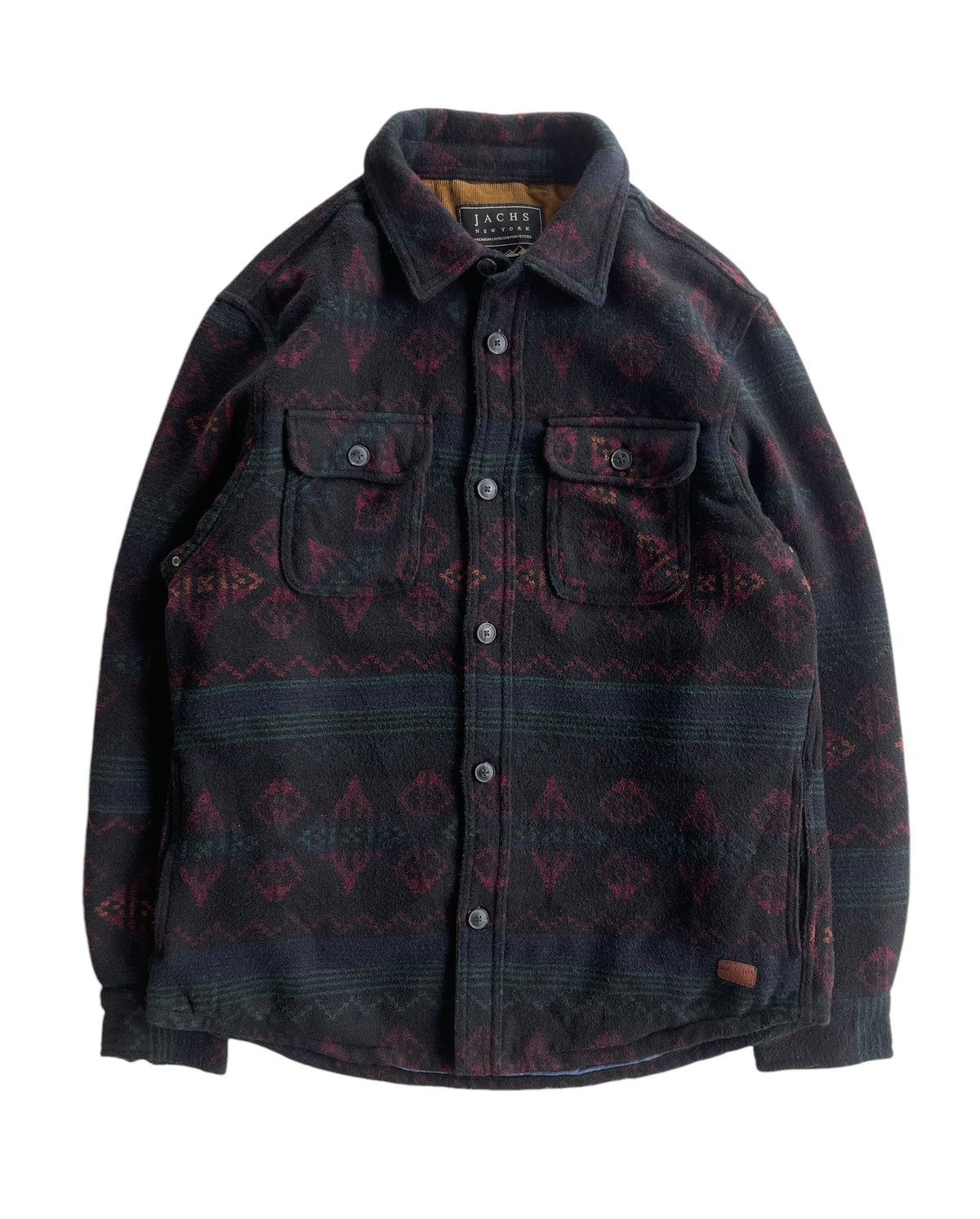 JACHS NY Jachs New York Wool Blend Aztec Jacket Size US L / EU 52-54 / 3 - 1 Thumbnail