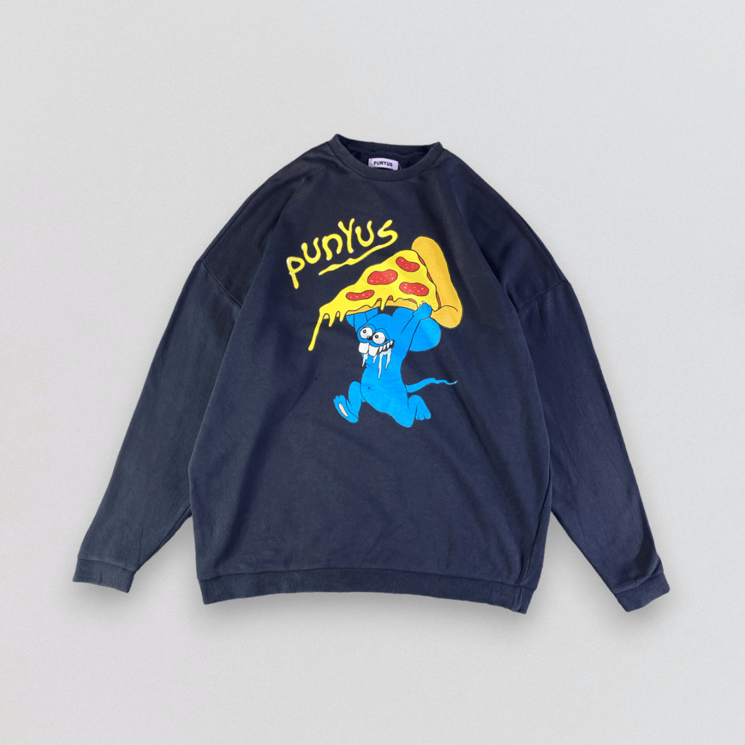 image of Punyus Oversized Sweatshirt in Blue, Men's (Size XL)