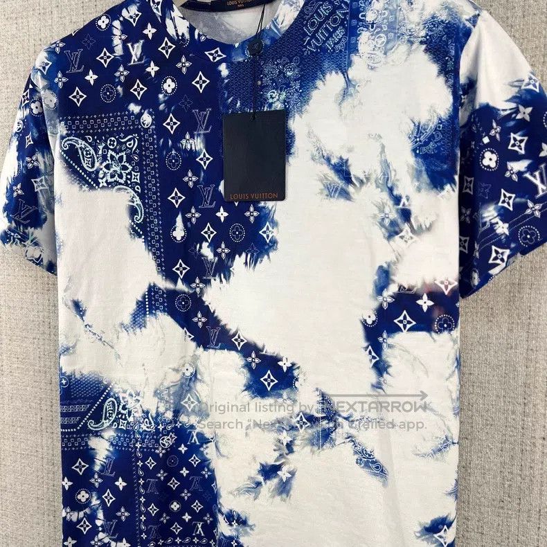 Louis Vuitton Louis Vuitton FW22 Full geometric Logo cashew print tie-dy Size US S / EU 44-46 / 1 - 3 Thumbnail