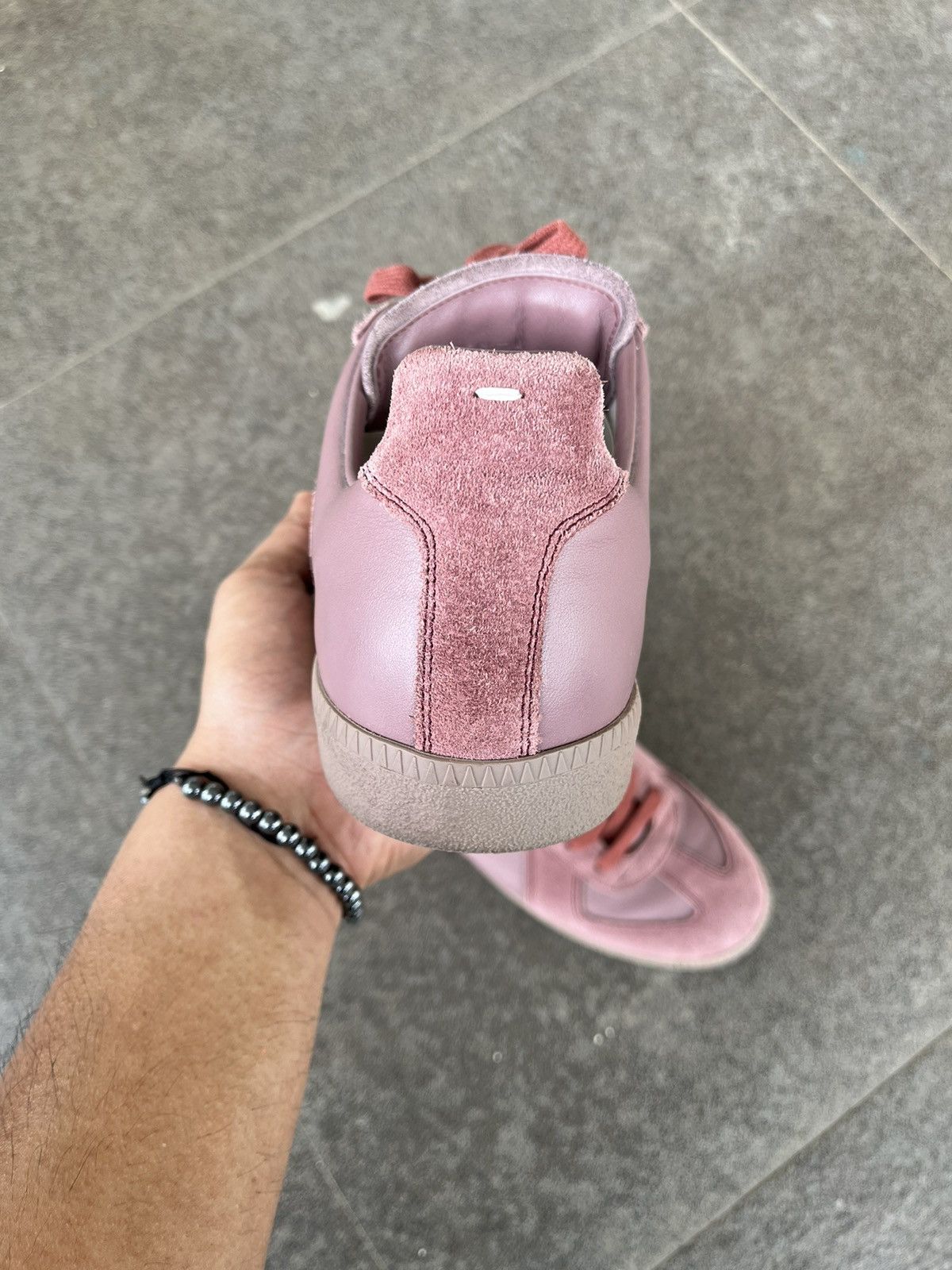 Maison Margiela Maison Margiela GATs Maroon / Burgundy Size US 8.5 / EU 41-42 - 6 Thumbnail