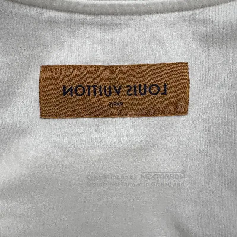 Louis Vuitton Louis Vuitton Women's White T. Size L / US 10 / IT 46 - 6 Thumbnail
