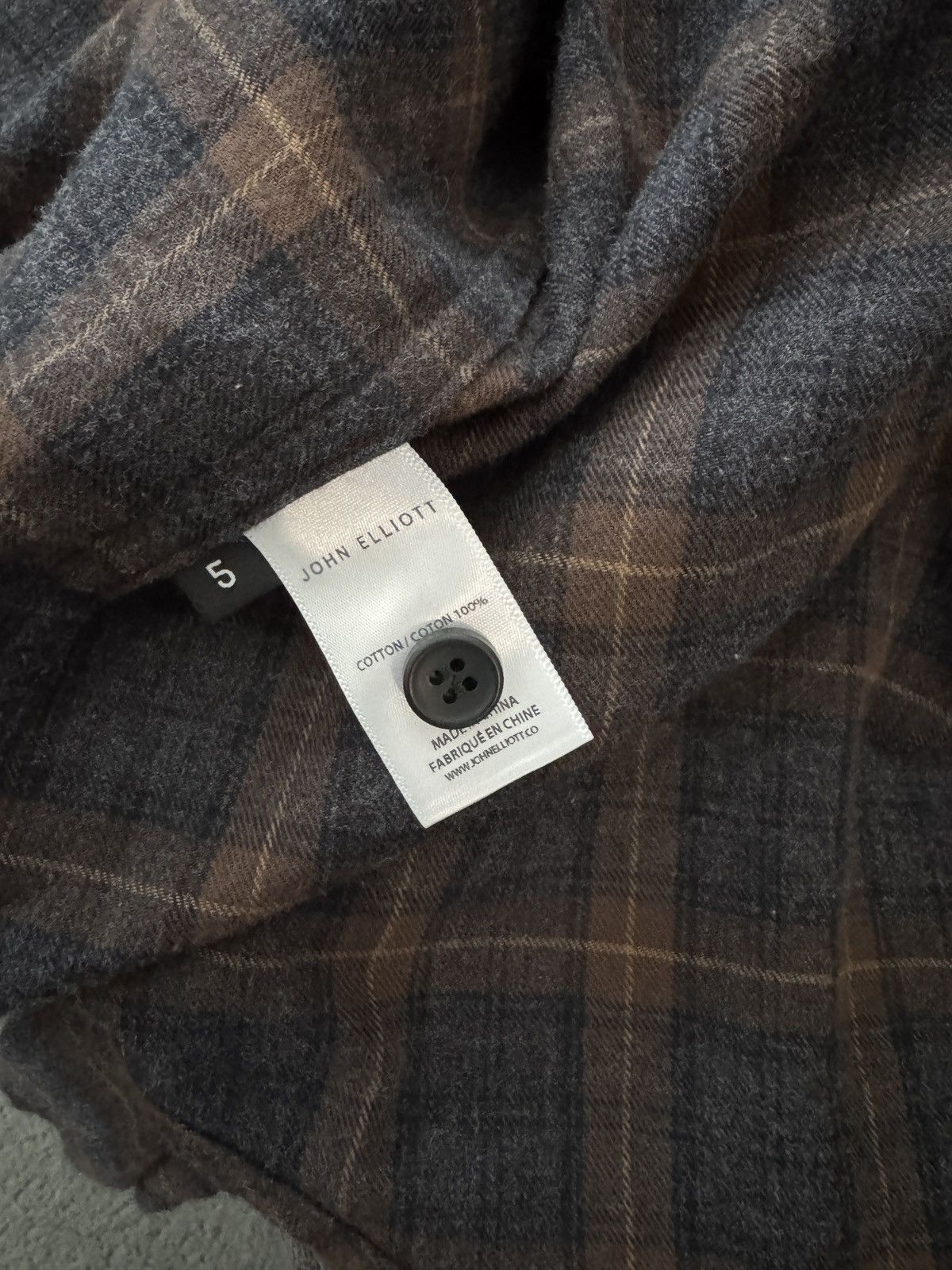 John Elliott John Elliott Flannel Size US XXL / EU 58 / 5 - 3 Thumbnail