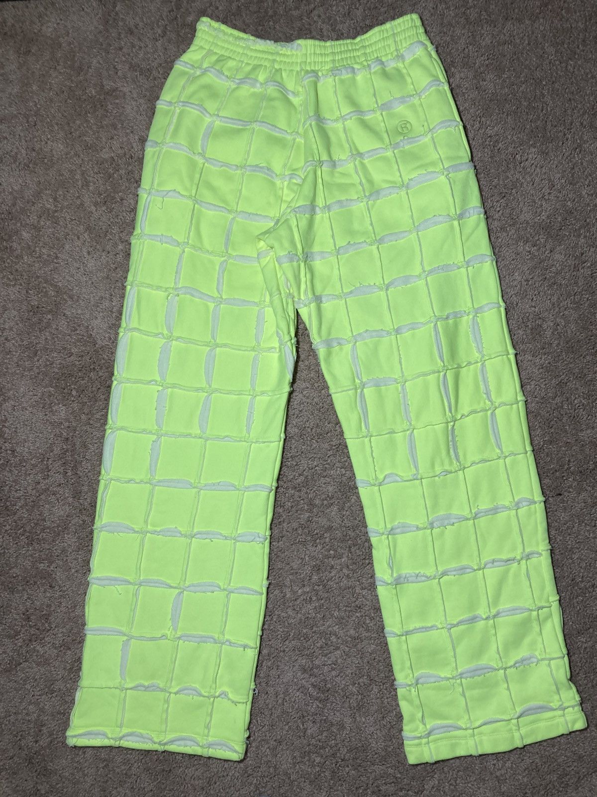 Martine Rose New AW20 Martine Rose Volt Brick Road Sweatpants Green 2020 Size US 32 / EU 48 - 2 Thumbnail