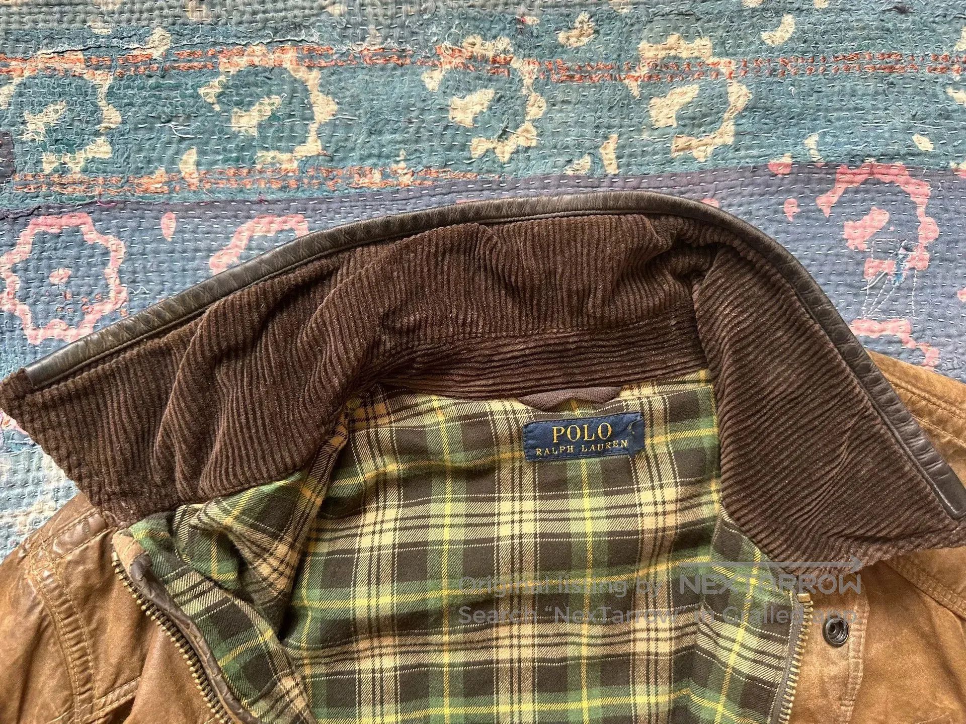 Polo Ralph Lauren RRL Leather Motorcycle Jacket.