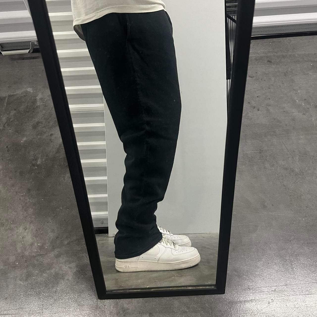 Vintage Crazy Vintage Y2K/2000s Black Grunge Sweatpants! Size US 34 / EU 50 - 1 Thumbnail