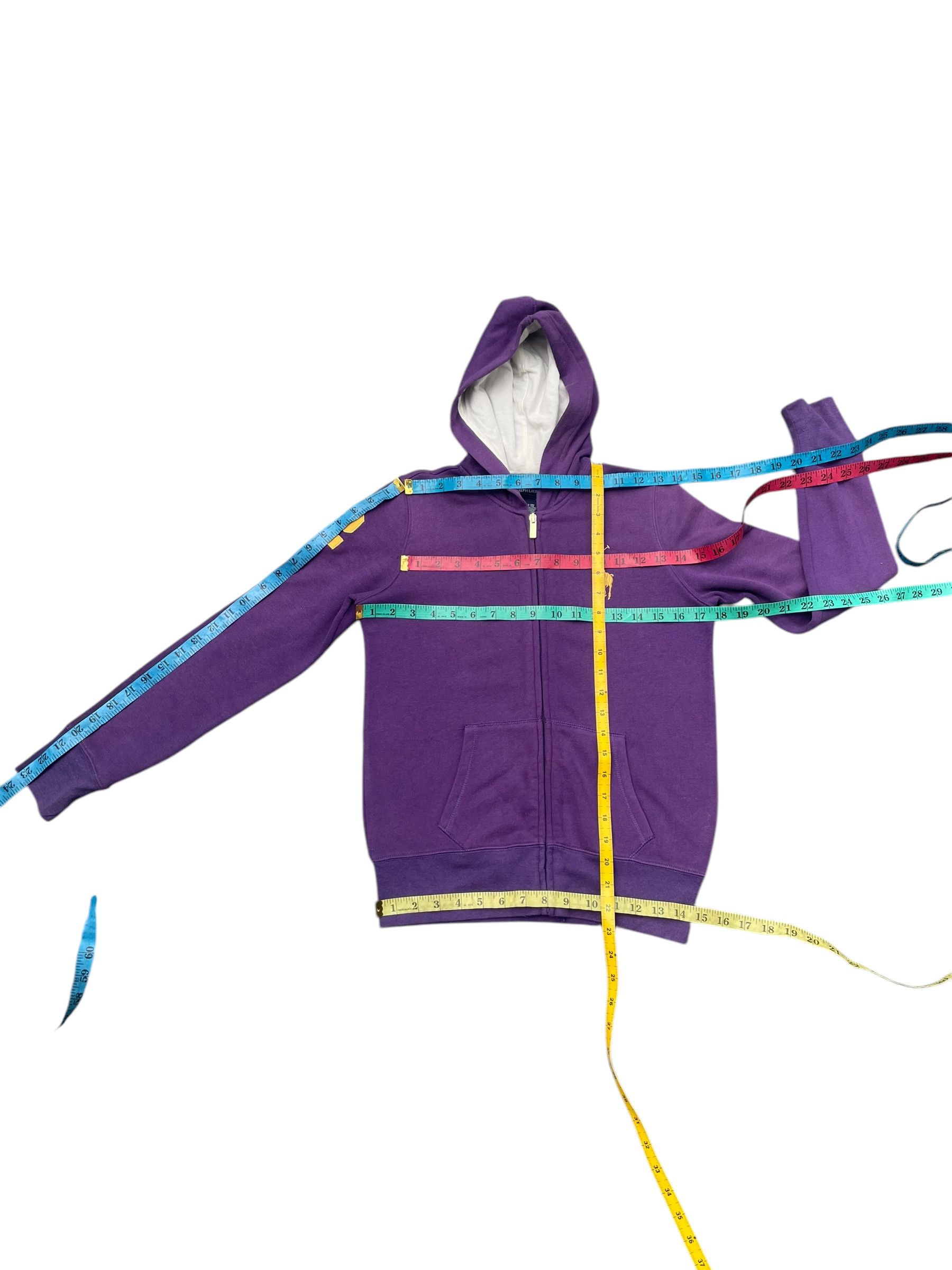 Designer × Polo Ralph Lauren Ralph Lauren Zipper Hoodie Size XS / US 0-2 / IT 36-38 - 6 Thumbnail