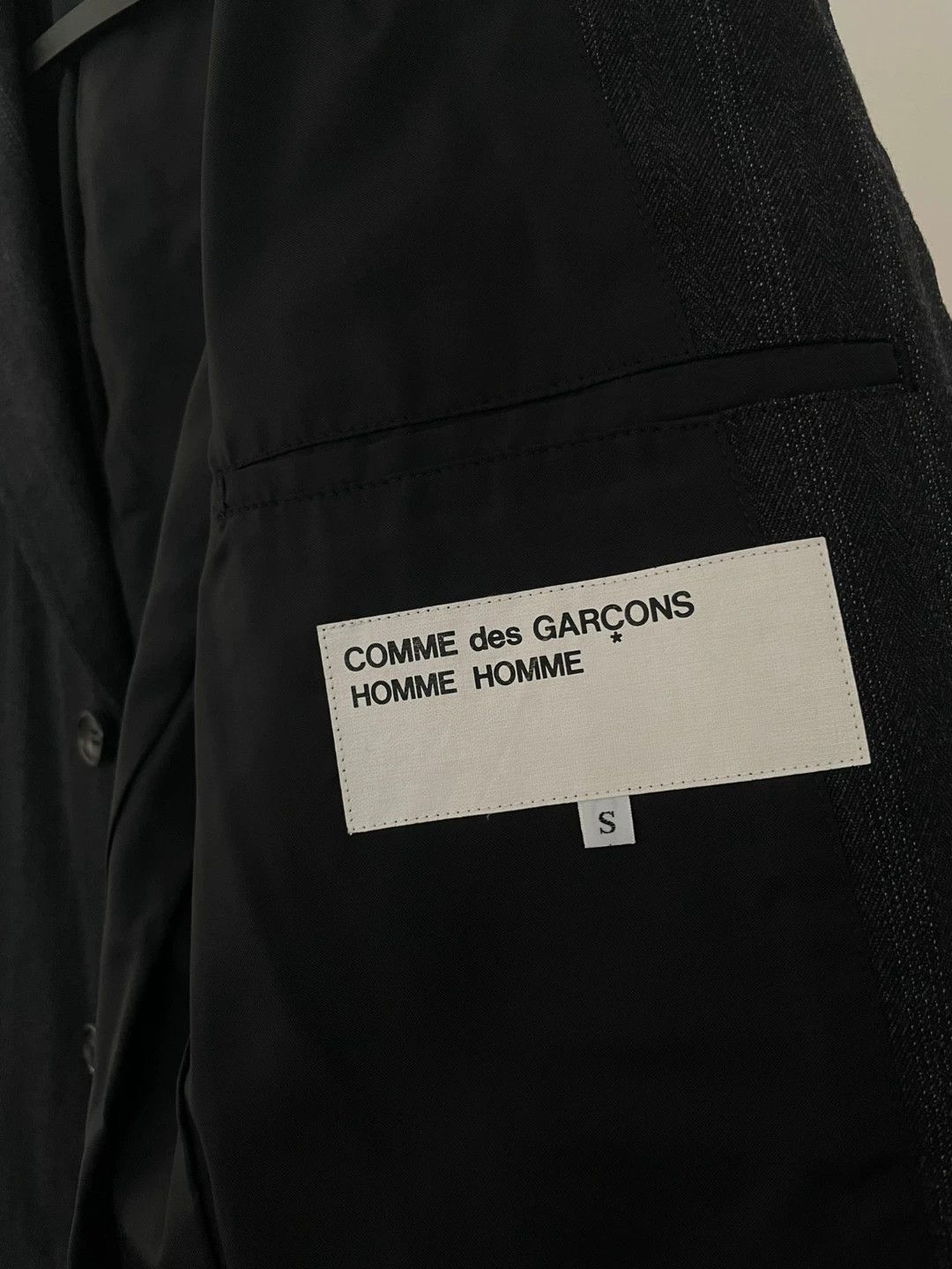 Comme des Garcons Comme des Garçons HOMME HOMME Red Painted Casual Blazer S Size US S / EU 44-46 / 1 - 5 Thumbnail