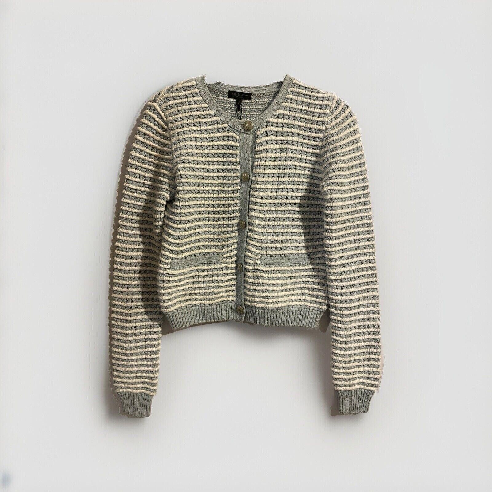 Rag & Bone Rag & Bone Womens Marlee Striped Cardigan Size Small Size S / US 4 / IT 40 - 4 Thumbnail