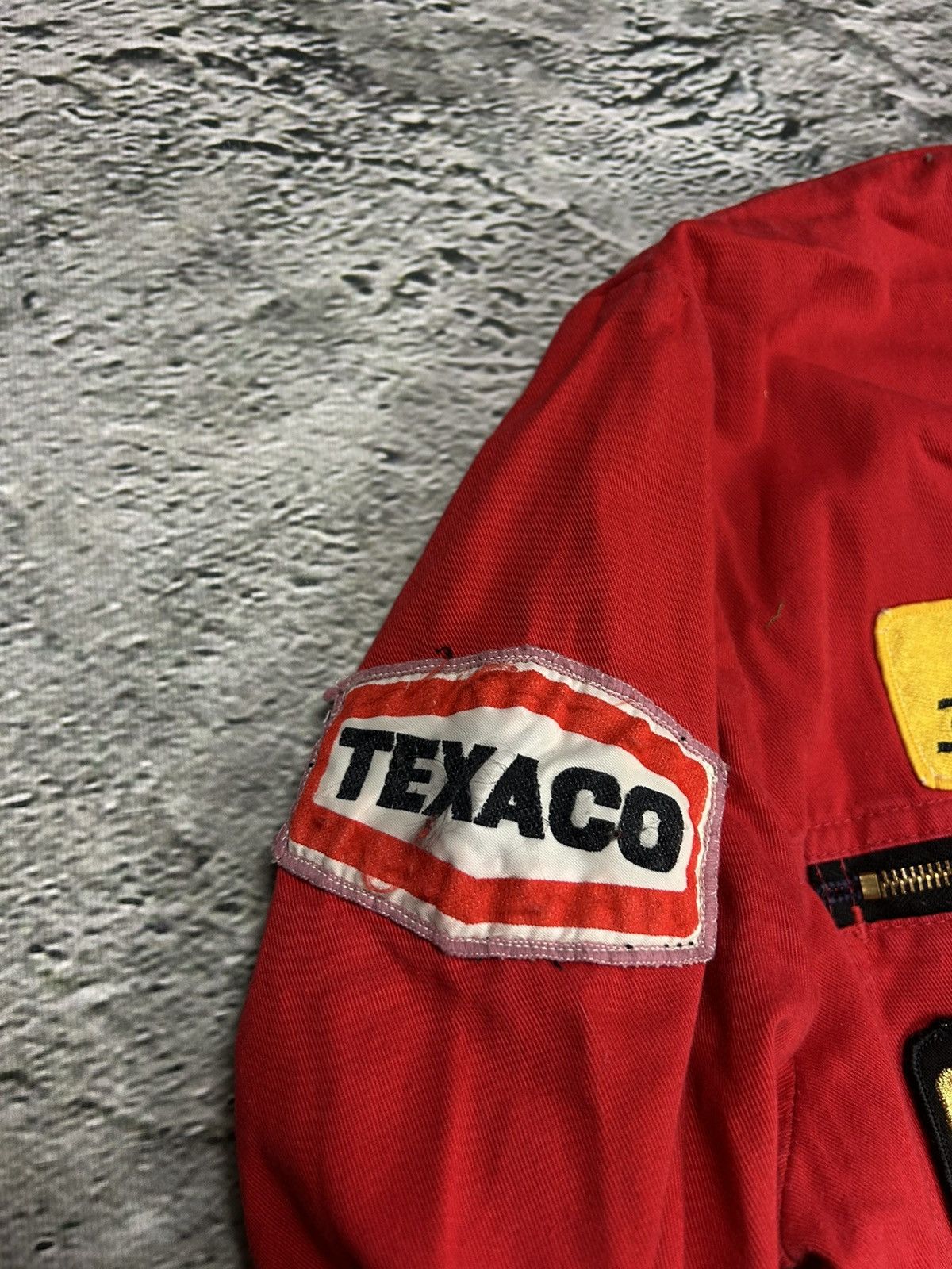 Vintage Vintage Goodyear Marlboro Racing Motorsport Overall Red Size US 34 / EU 50 - 3 Thumbnail