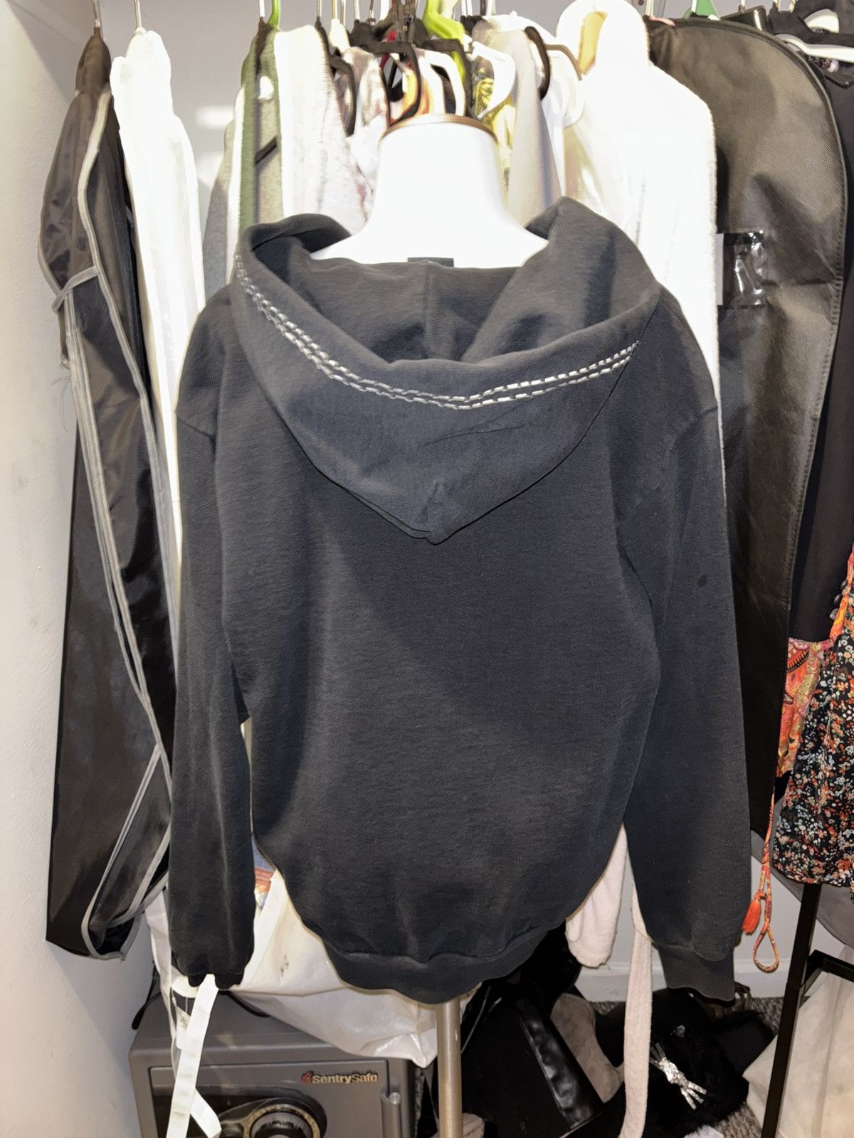 Travis Scott Cactus Jack by Travis Scott Blackout Zip Up Hoodie Size US M / EU 48-50 / 2 - 6 Thumbnail