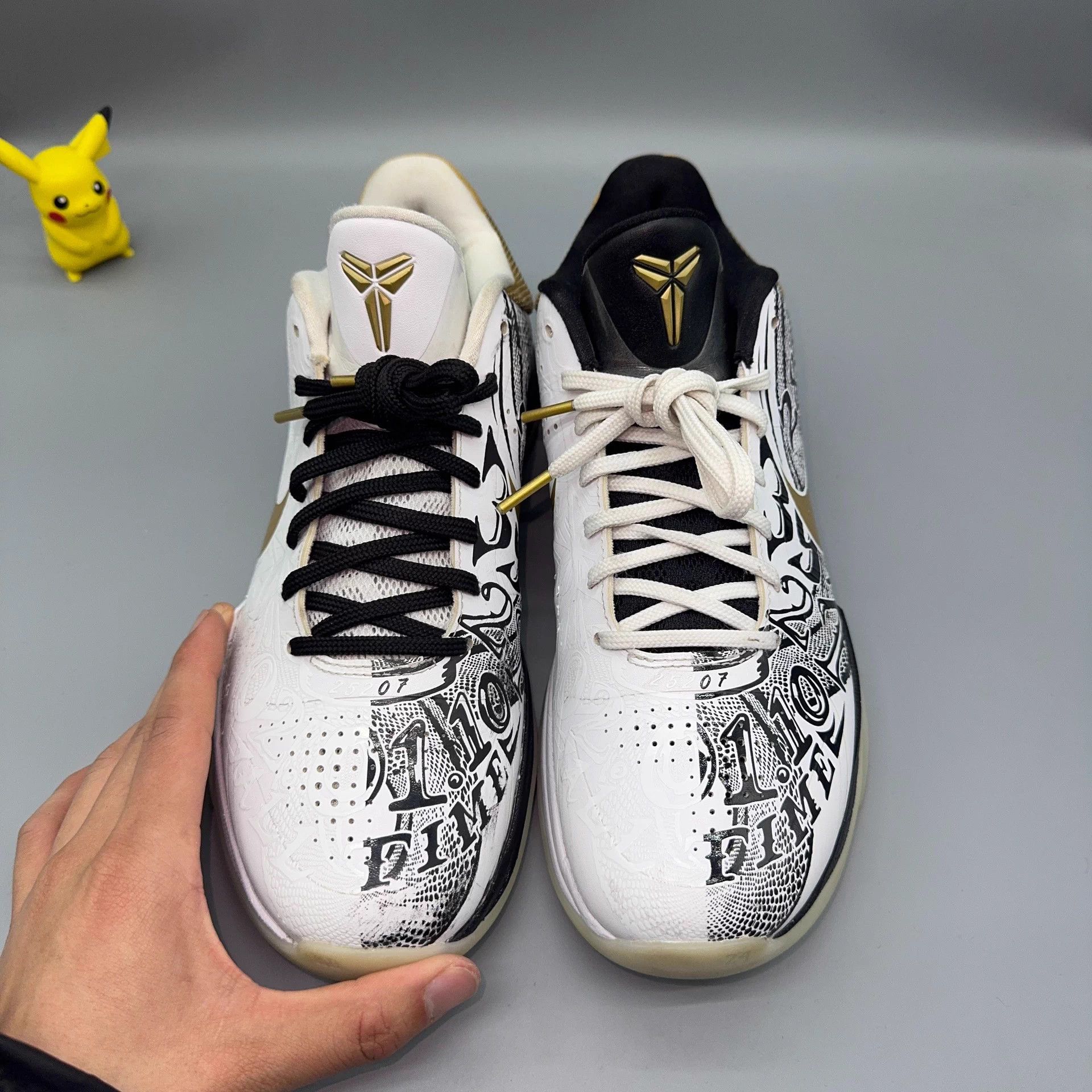 Nike Nike Kobe 5 Stage Black/White/Gold Size US 10 / EU 43 - 2 Thumbnail