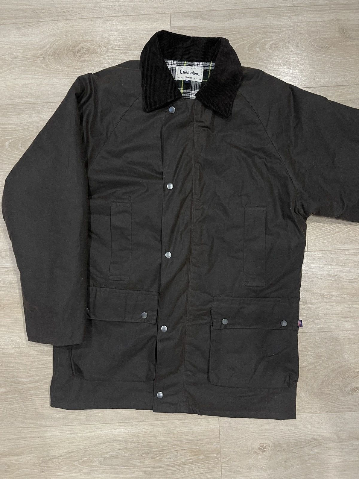Champion Champion Howick Waxed Cotton Jacket Made in England Brown M Size US M / EU 48-50 / 2 - 8 Thumbnail