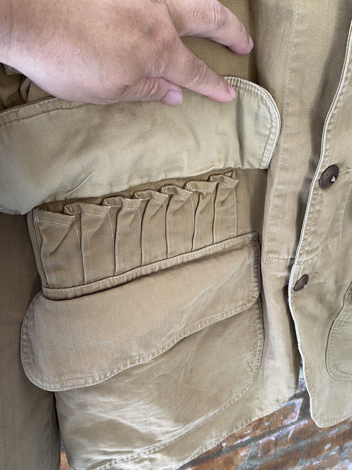 Polo Ralph Lauren 1990s Polo Raplh Lauren Leather Trim Hunting multipocket Size US M / EU 48-50 / 2 - 8 Thumbnail