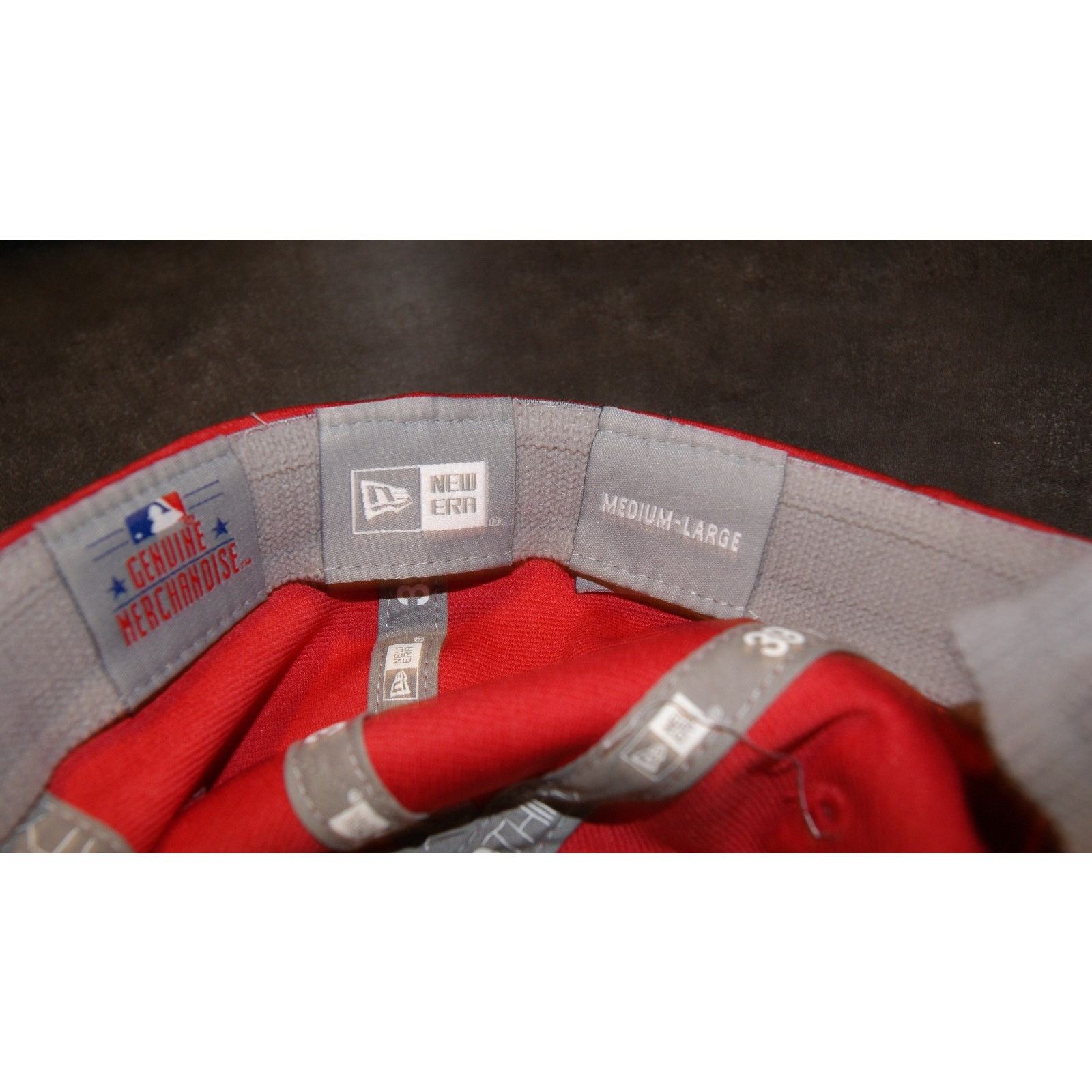 New Era St. Louis Cardinals Red New Era 39THIRTY M/L Fitted Hat Cap Size ONE SIZE - 8 Thumbnail