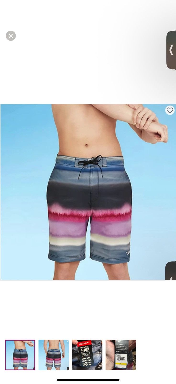 Speedo Speedo UPF flex swim trunks Size US 32 / EU 48 - 1 Thumbnail