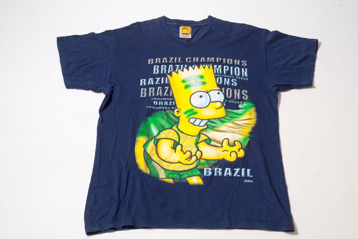Simpsons Brasil Champions T-shirt