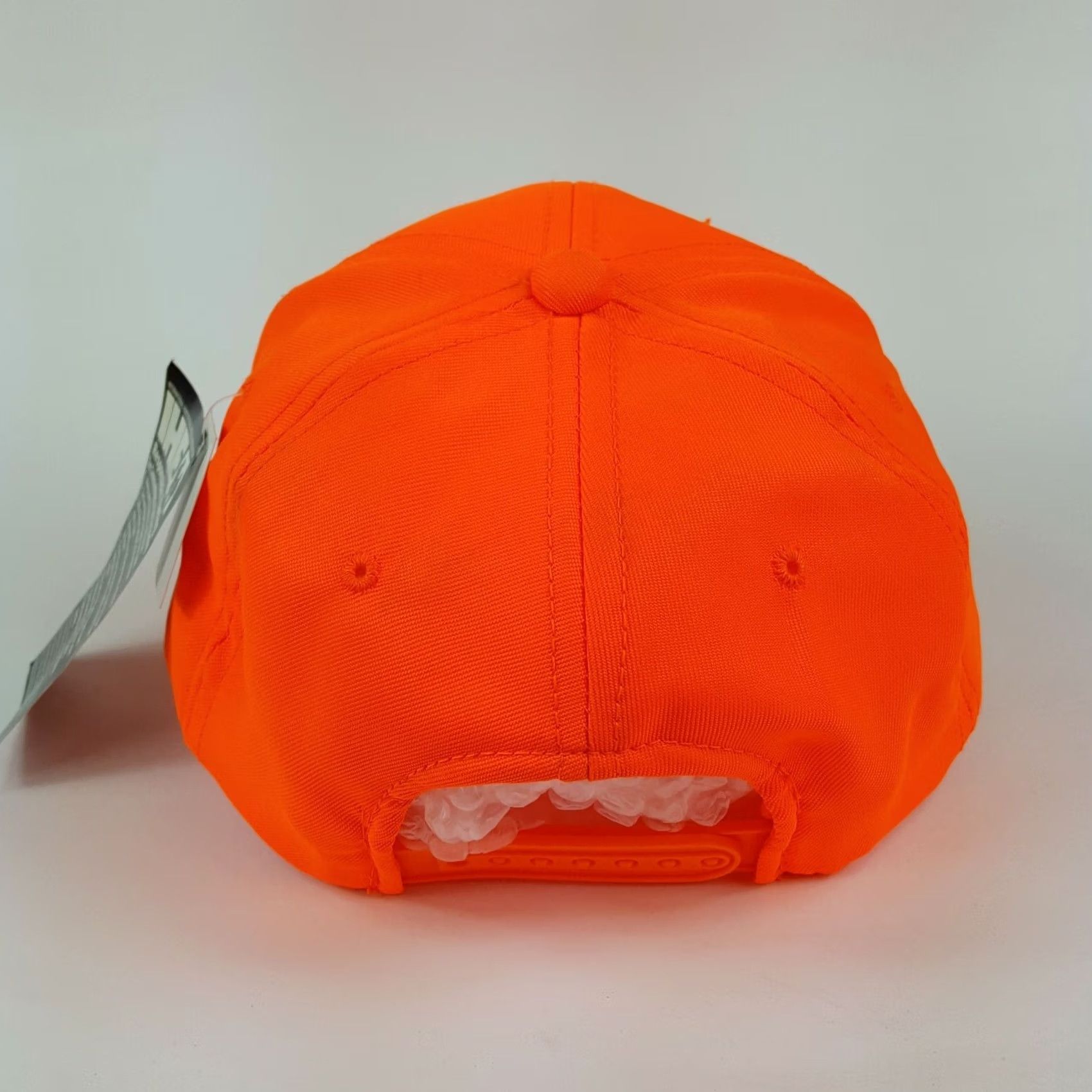 Vintage VINTAGE Signatures Hunting High Vis Trucker Hat Outdoor Snapback Cap Neon Orange Deer Men Adjustable Cap Size ONE SIZE - 5 Thumbnail