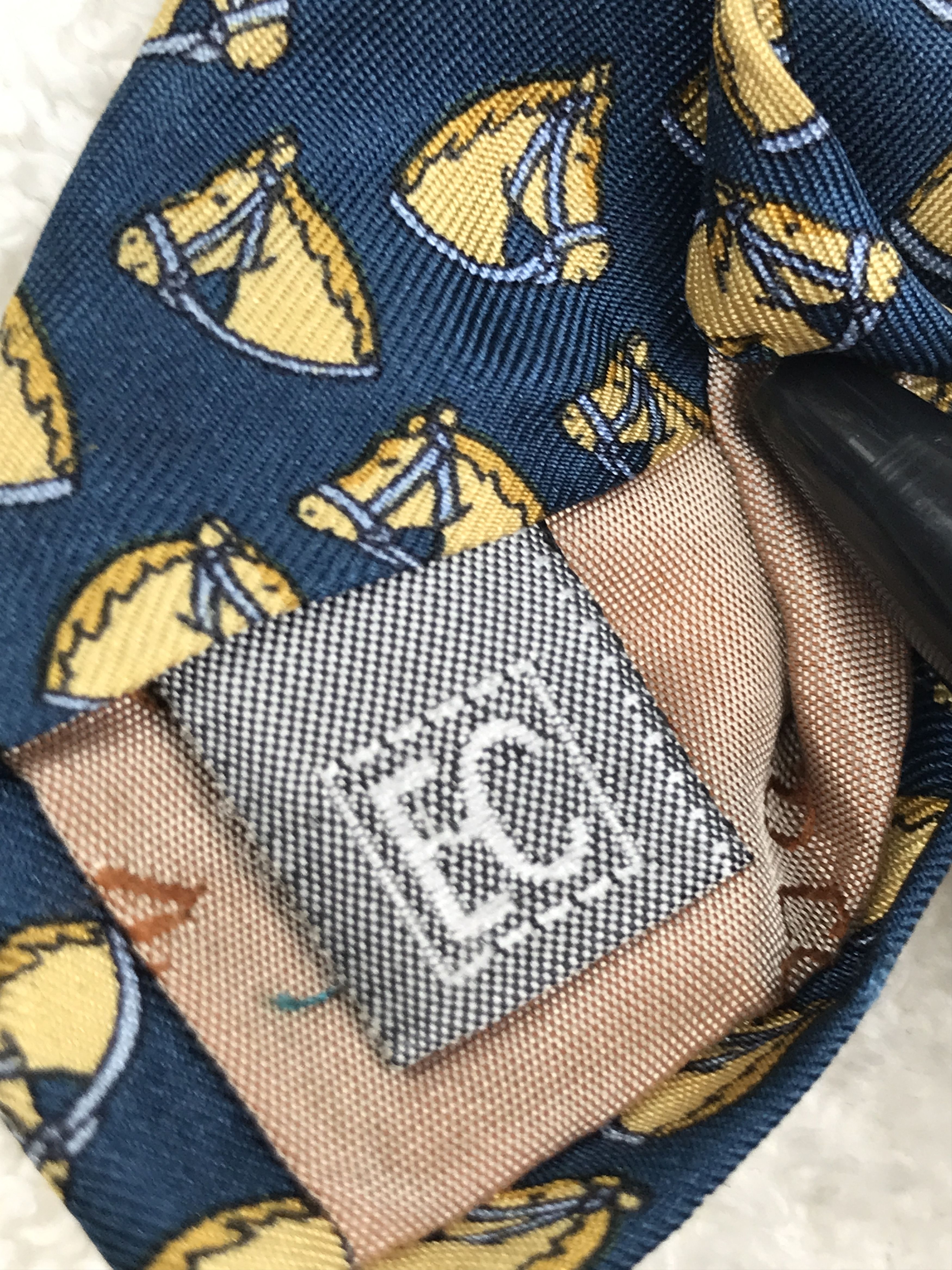 Enrico Coveri × Vintage Vintage Enrico Coveri Silk Necktie Size ONE SIZE - 6 Thumbnail