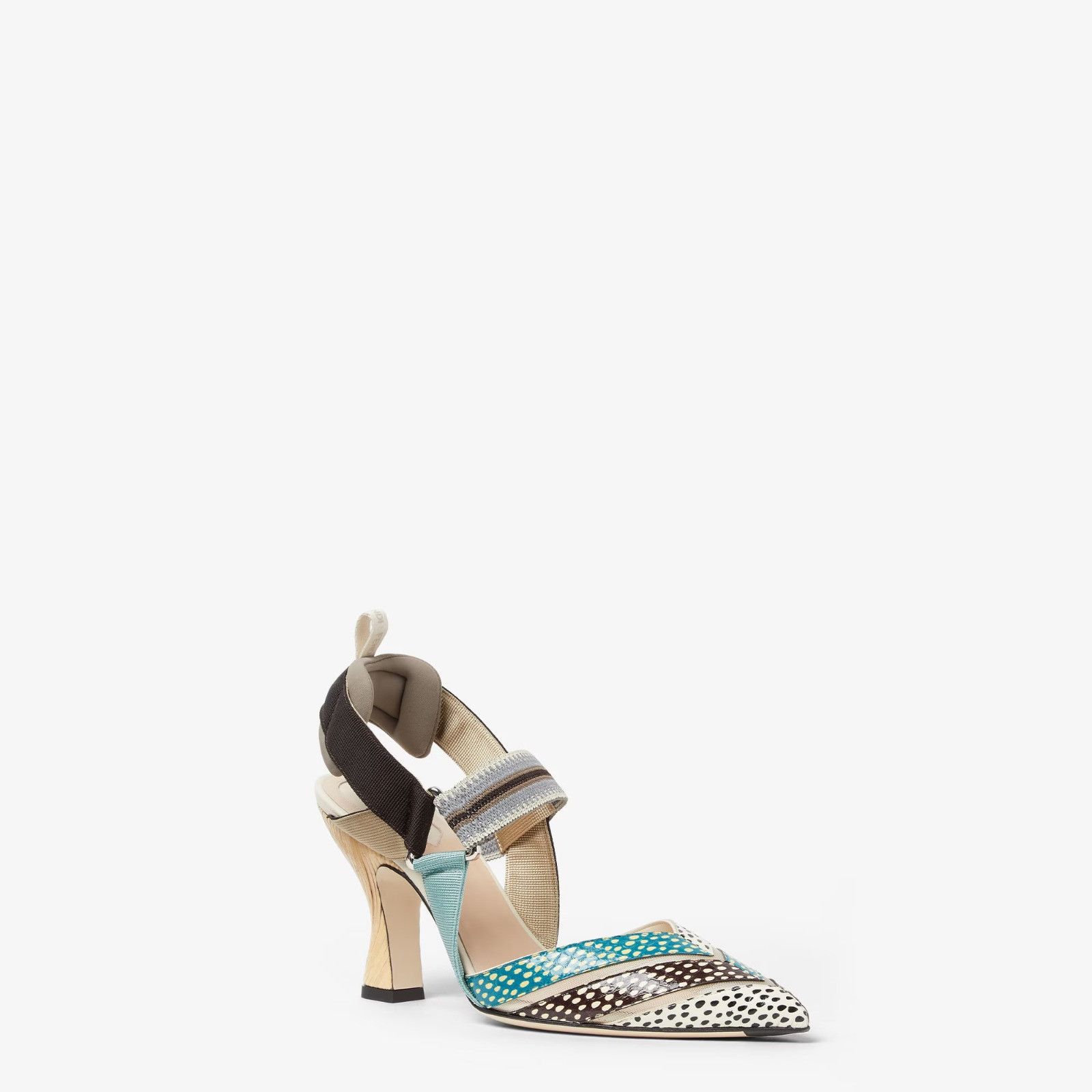 Fendi os11x0526 Colibrì Slingback Pumps in Multicolor Size US 9 / IT 39 - 2 Thumbnail