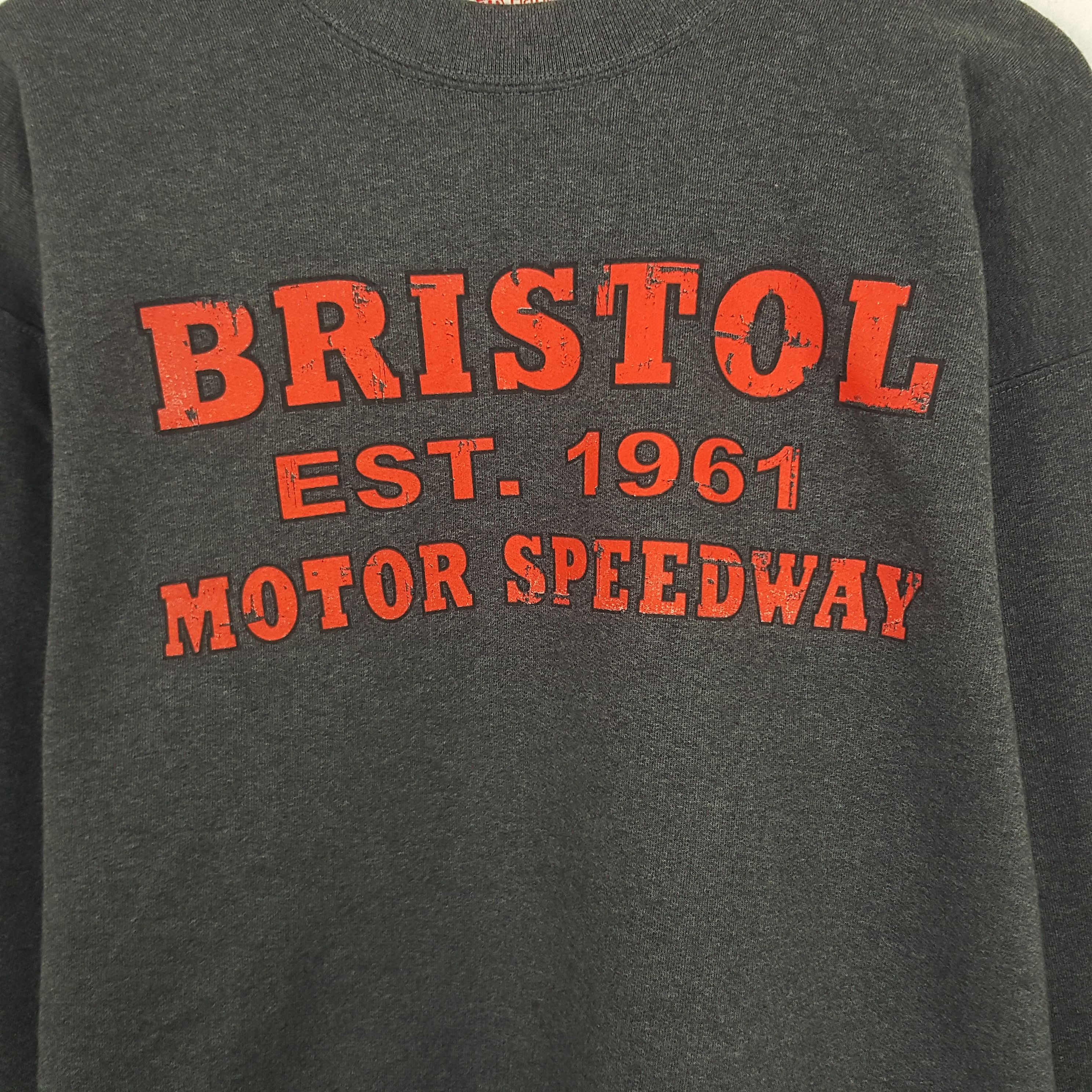 Hanes × Vintage Vintage Bristol Sweatshirt Size US M / EU 48-50 / 2 - 2 Thumbnail