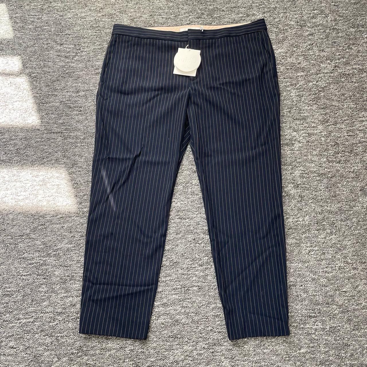 Chloe Chloe Striped Suit Casual Pants Size 42" / US 20 - 1 Thumbnail