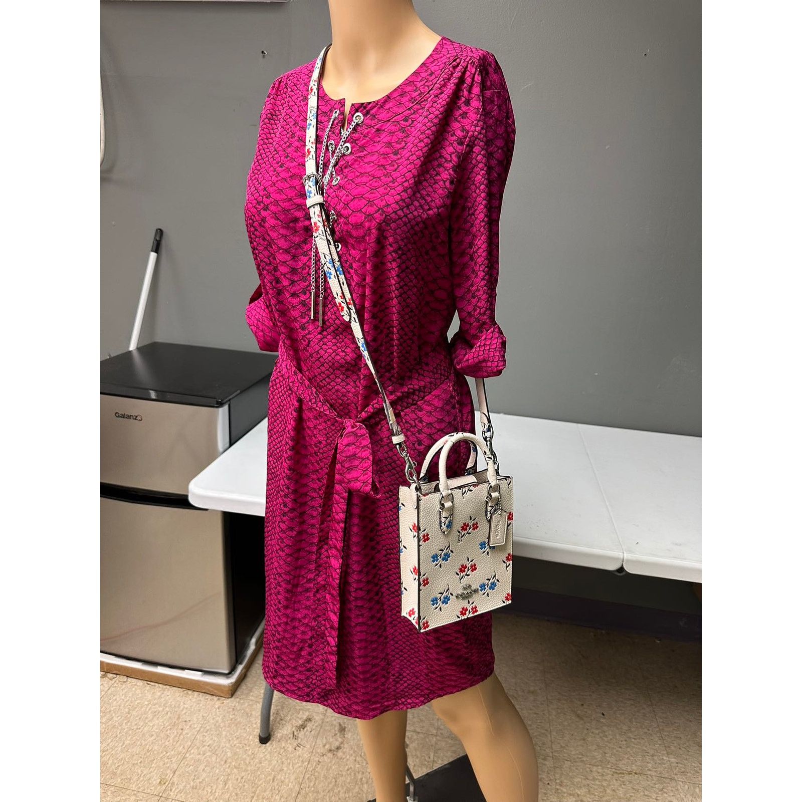 Coach Coach Bag Shoulder Floral Print North/South Mini ToteCt808 Size ONE SIZE - 1 Thumbnail