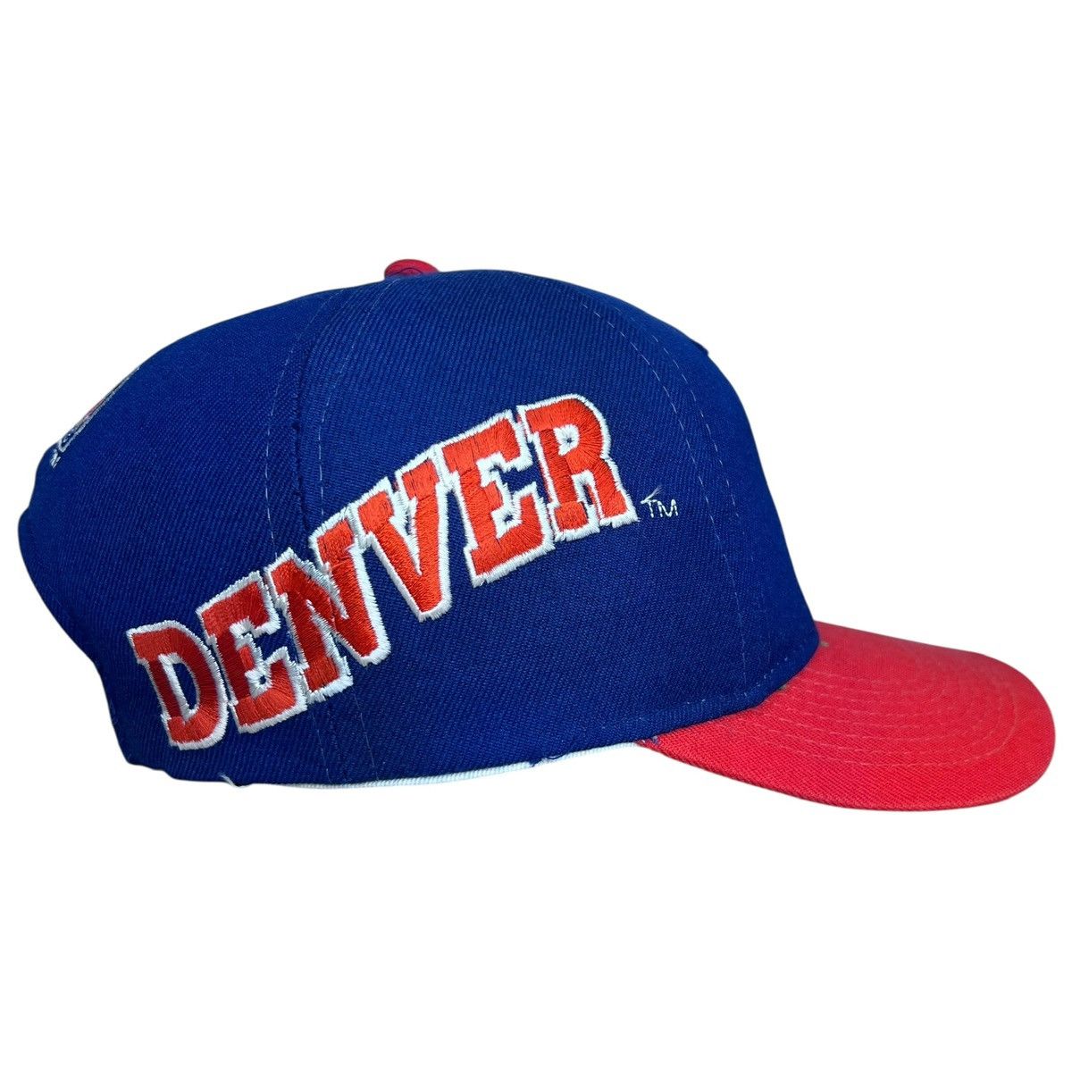 Sports Specialties 90s NFL Denver Broncos Sports Specialties Side Wave Snapback Size ONE SIZE - 2 Thumbnail