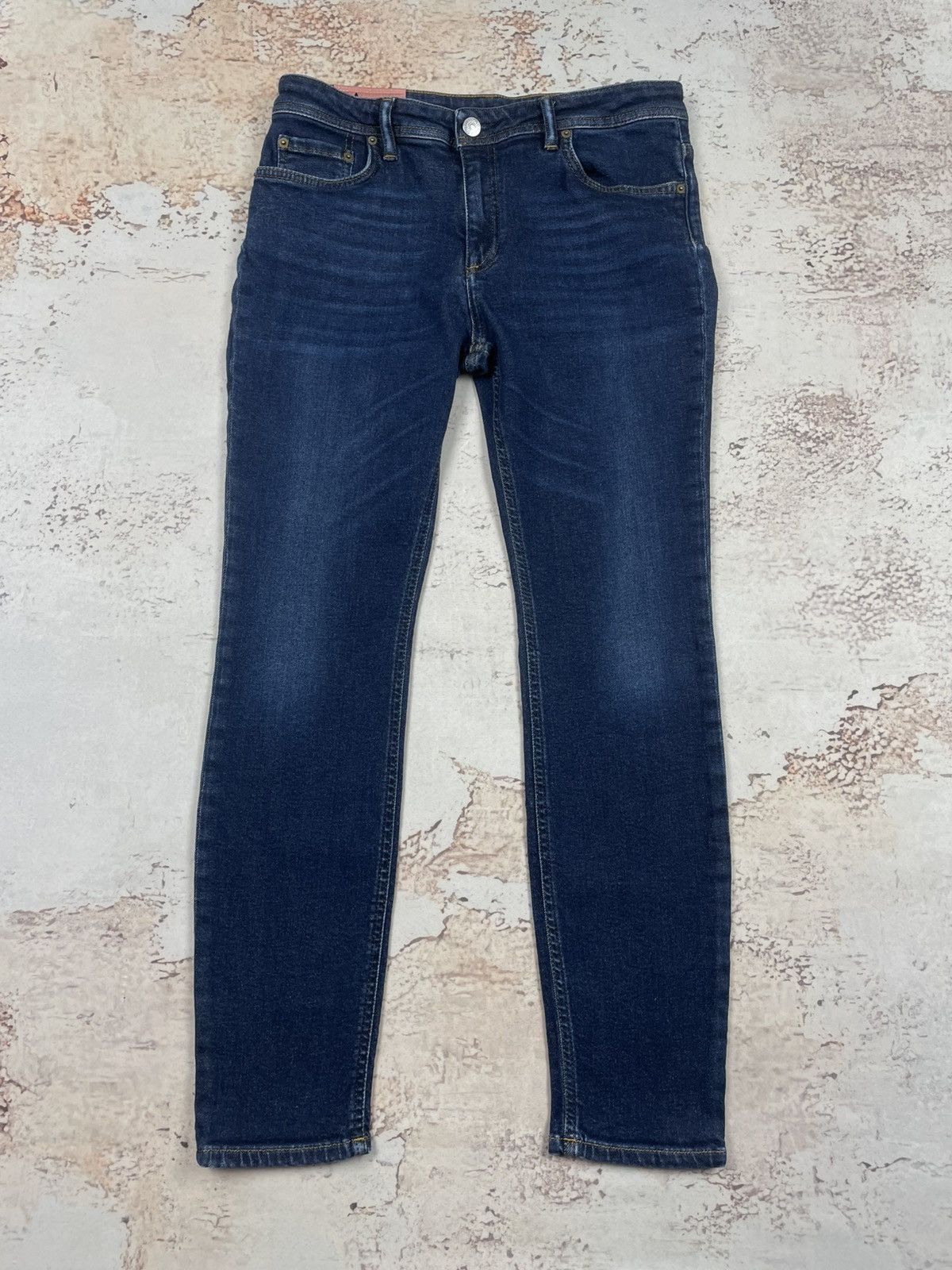 Acne Studios Acne Studios W30 L32 Climb Dark Blue Denim Jeans (Men’s) EGV Size 30" / US 8 / IT 44 - 1 Thumbnail