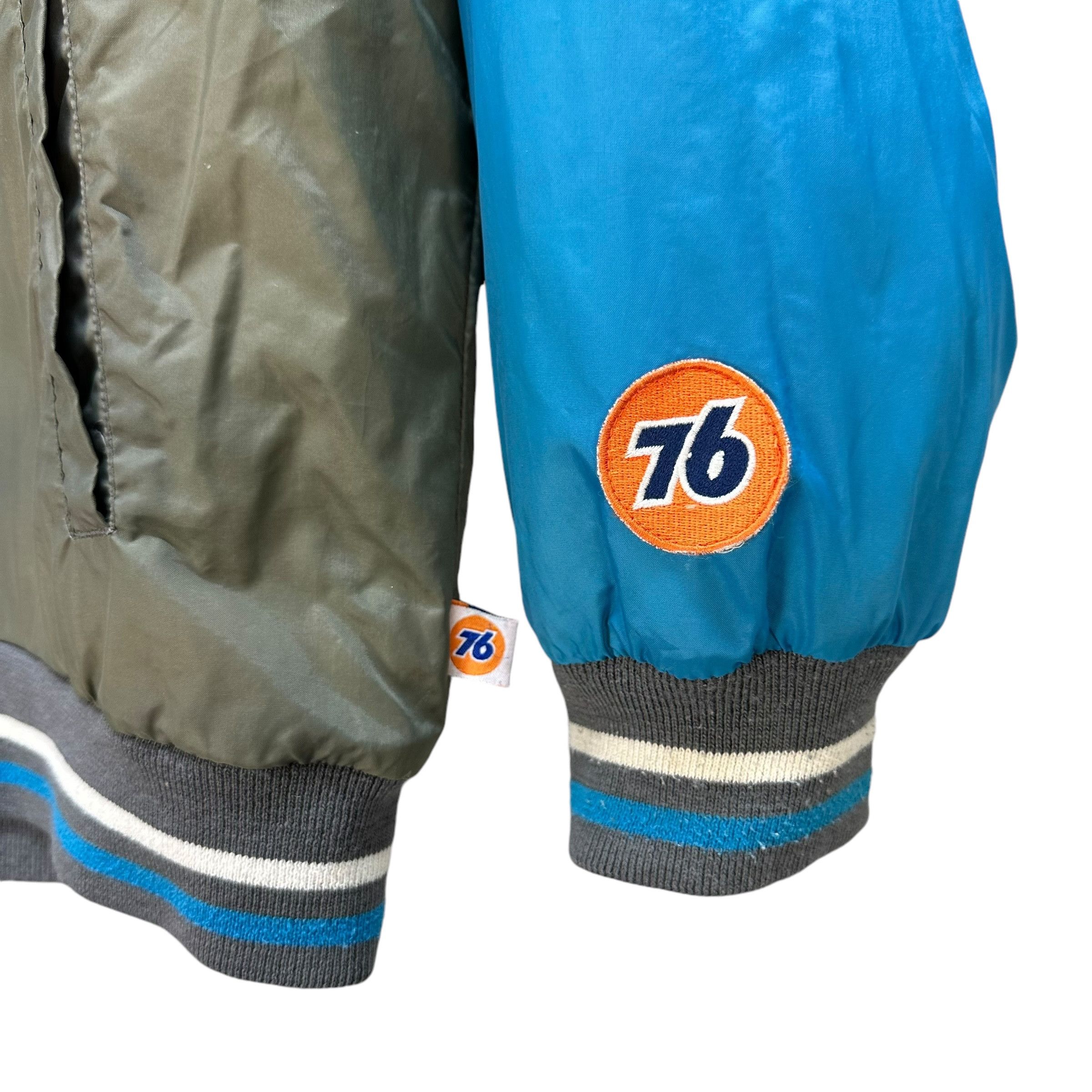 Japanese Brand 76 LUBRICANTS Motorsports Reversible Jacket #A50-1171 Size US L / EU 52-54 / 3 - 3 Thumbnail