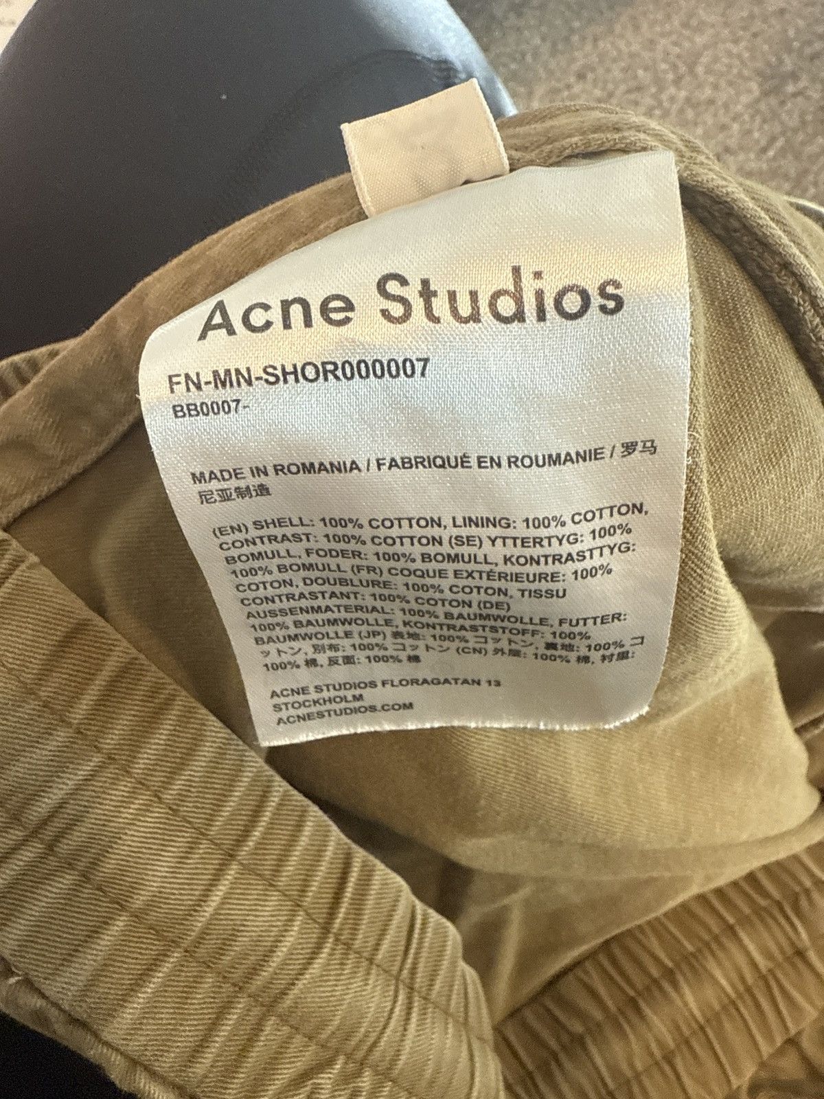 Acne Studios Acne Studios Shorts Size US 34 / EU 50 - 7 Thumbnail