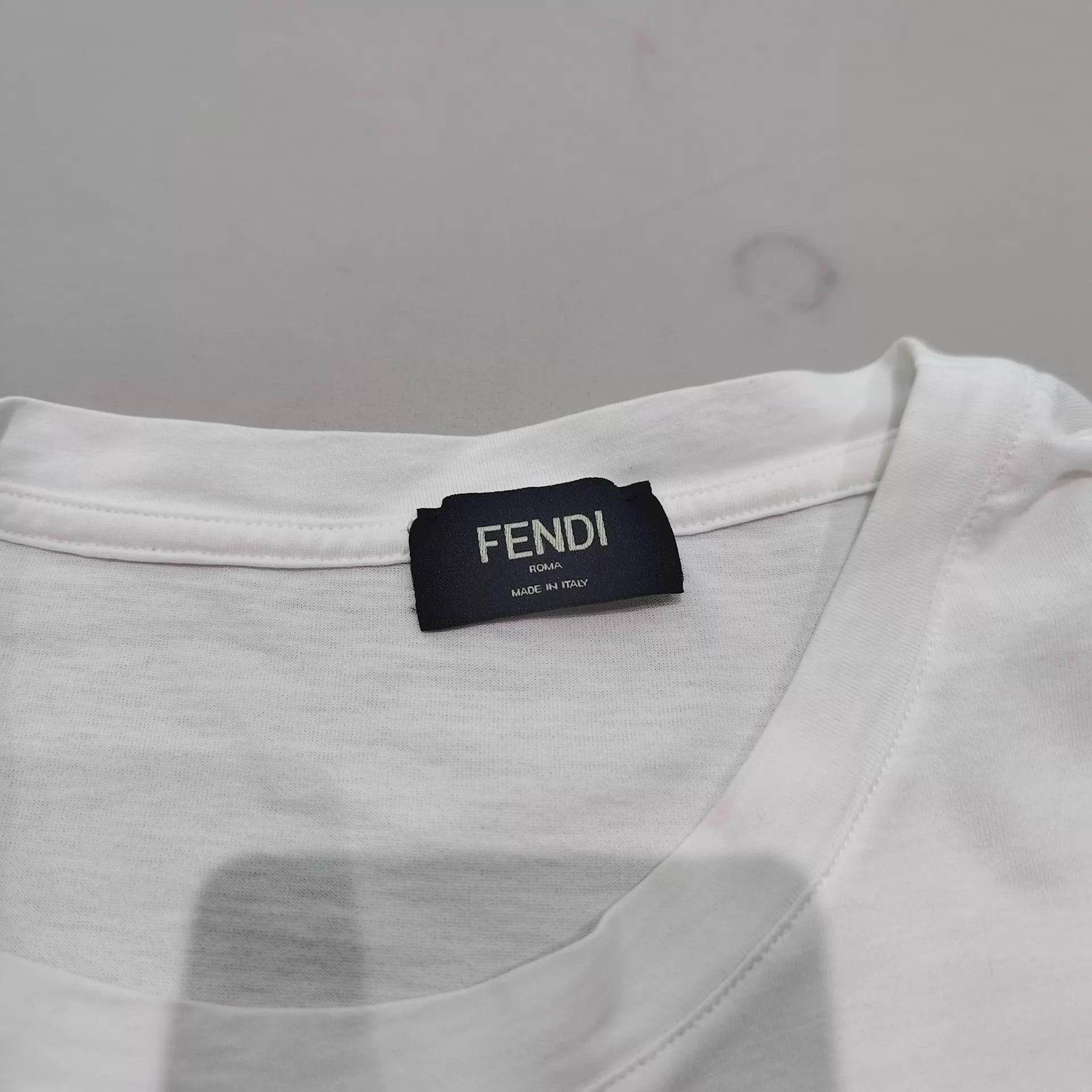 Fendi Fendi Classic Basic Short Sleeve Tee L Size US L / EU 52-54 / 3 - 6 Thumbnail