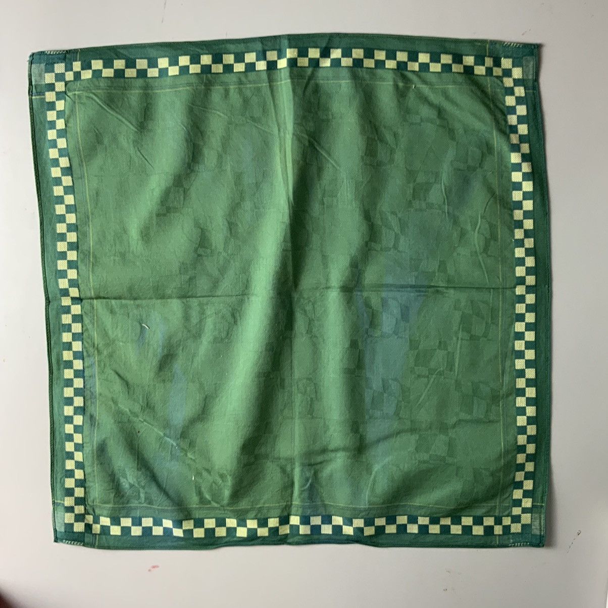 Beverly Hills Polo Club Vintage Crest Polo Club Green Bandana Handkerchiefs Size ONE SIZE - 5 Thumbnail