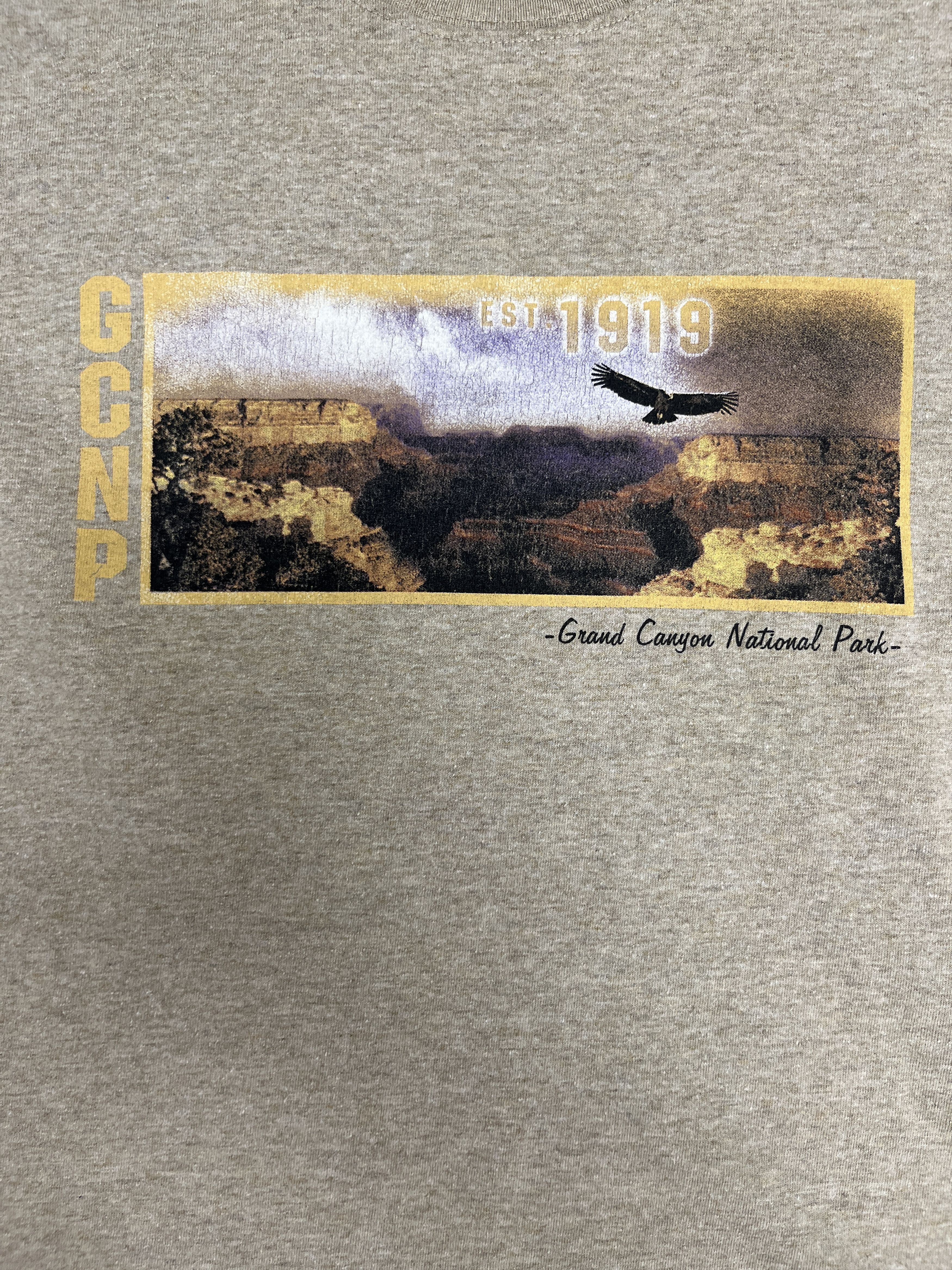 Vintage Grand Canyon National Park Vintage Grey T-Shirt Tee Size US M / EU 48-50 / 2 - 2 Thumbnail