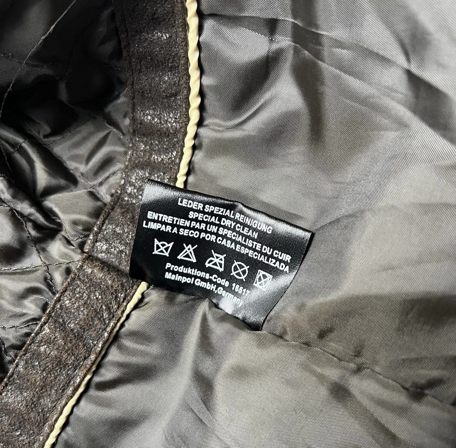 Alpha Industries Alpha Industries Vintage 90's Men's Brown Leather Zip Jacket Size US L / EU 52-54 / 3 - 10 Thumbnail