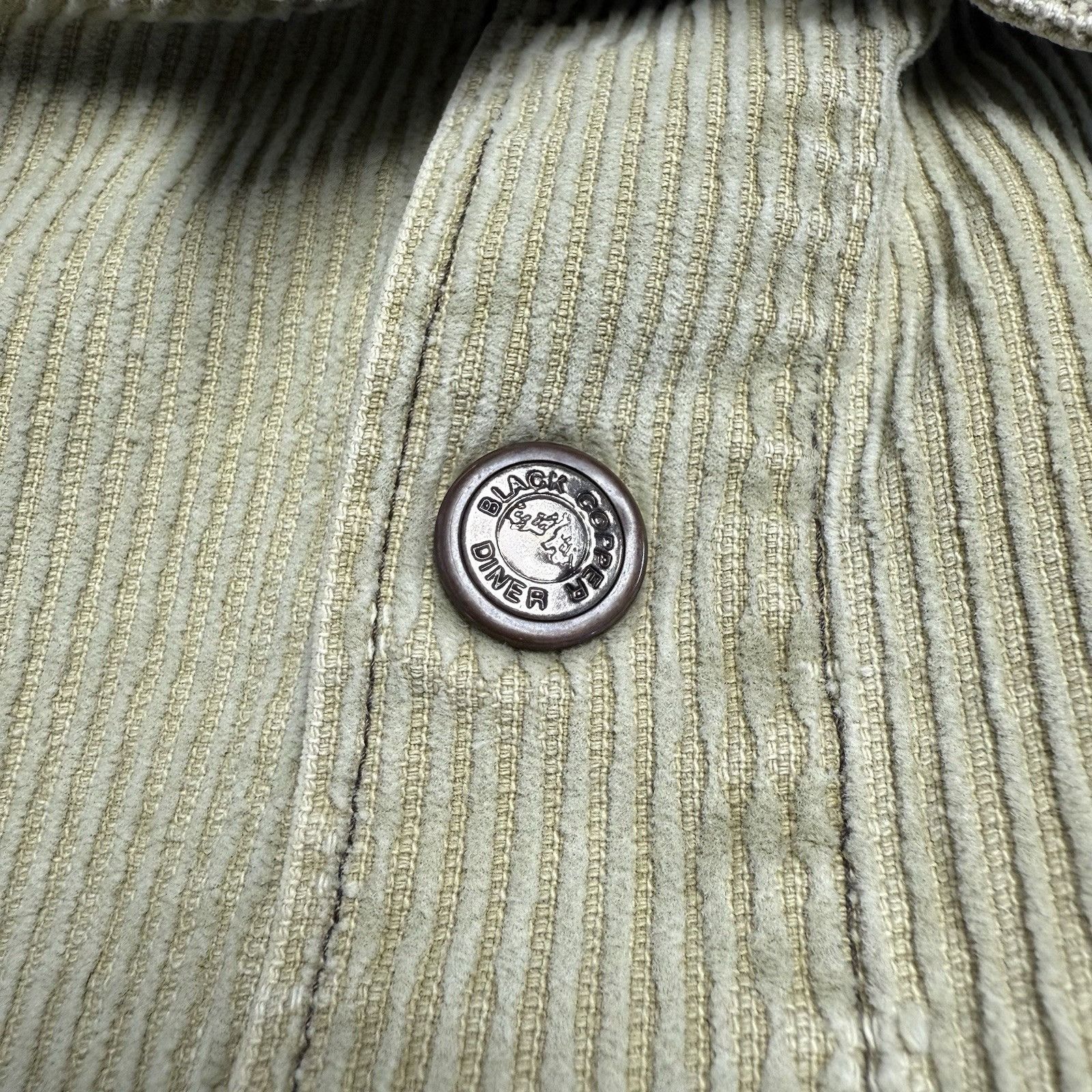 Vintage Vintage Diner Brand Shacket Mens L Y2k 90s Skate Ribbed Size US L / EU 52-54 / 3 - 9 Thumbnail