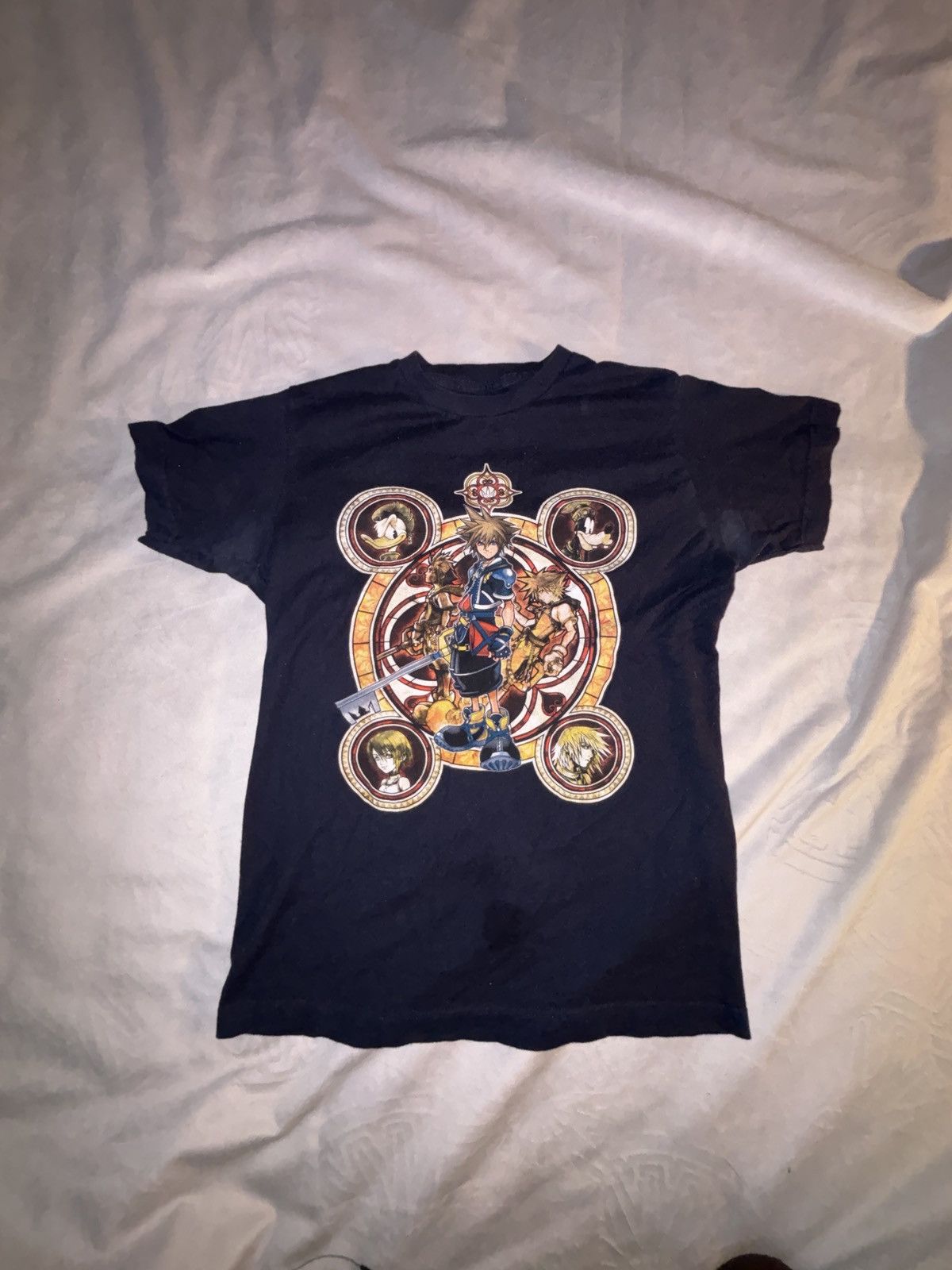 Designer × Other × Vintage Y2K kingdom of hearts T-shirt Size US S / EU 44-46 / 1 - 2 Thumbnail