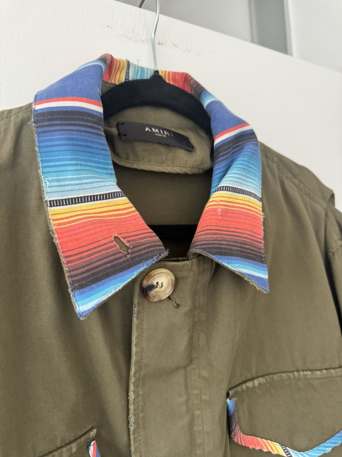 Amiri Amiri Baja M65 Military Jacket Olive Size US L / EU 52-54 / 3 - 5 Thumbnail